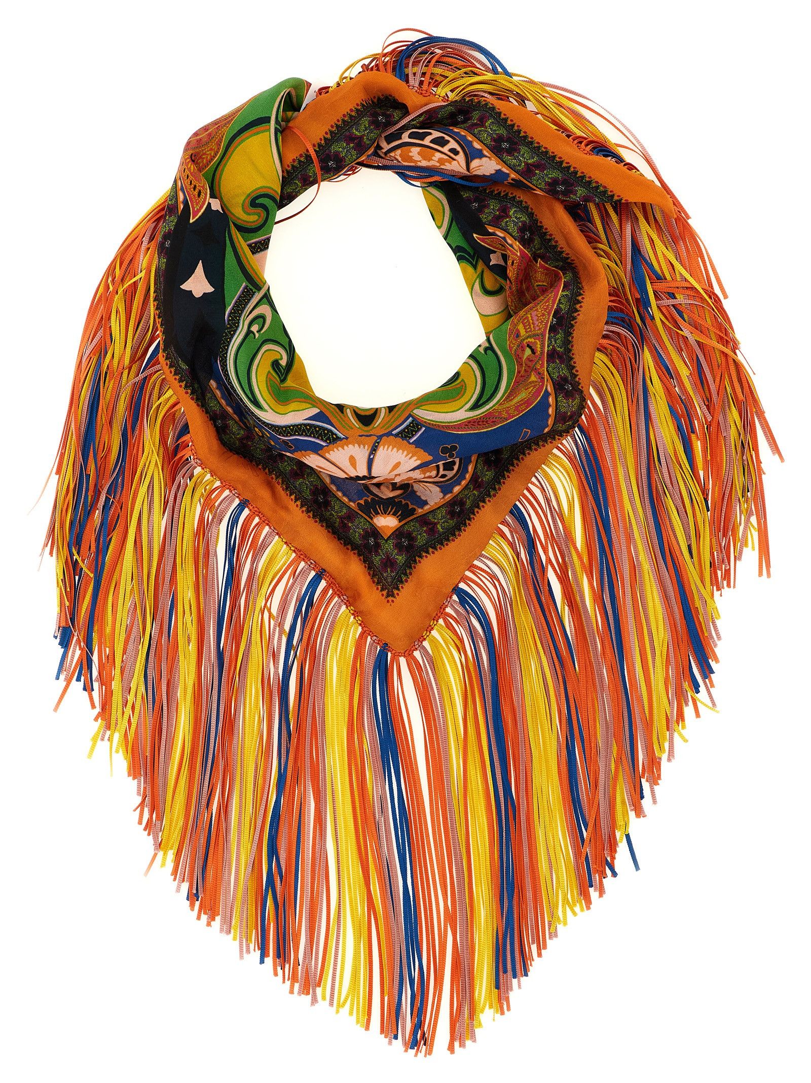 Etro Fringed scarf Size ONE SIZE - 1 Thumbnail
