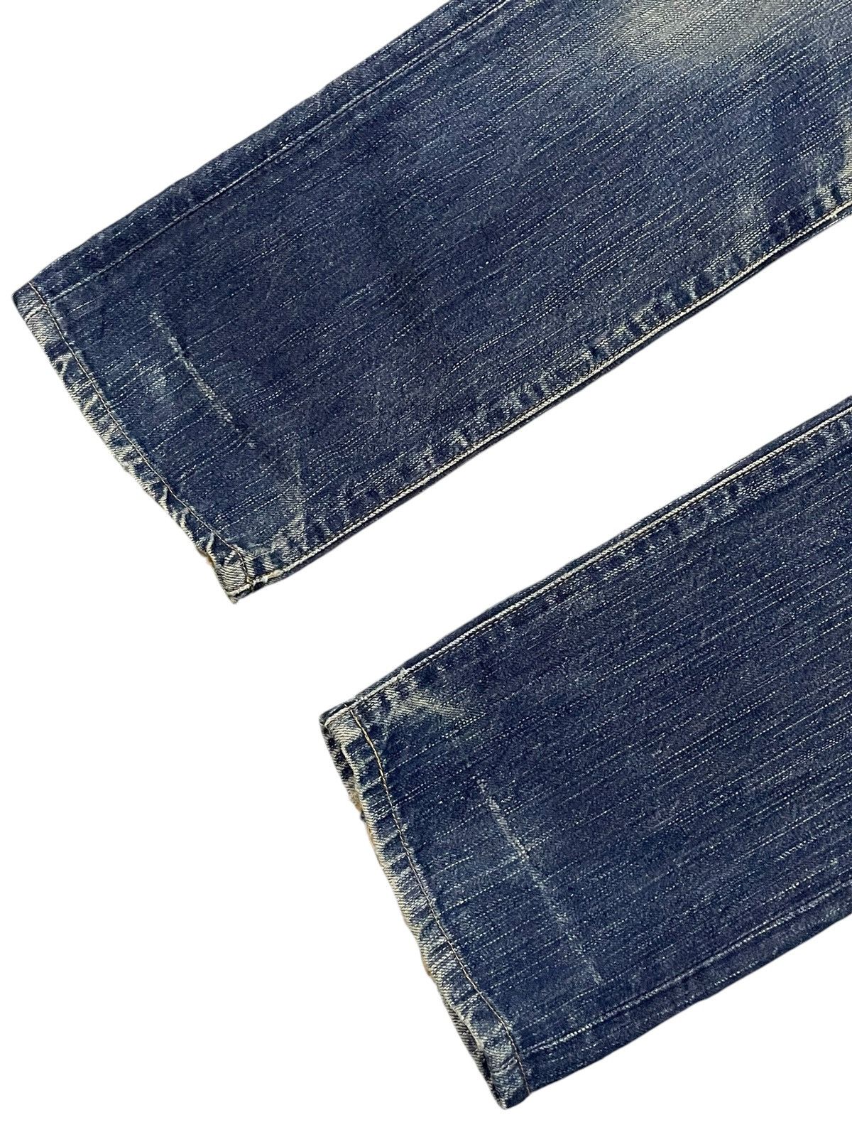 Edwin × Hysteric Glamour Edwin 503z Mud Wash Distressed Jeans Size US 27 - 5 Thumbnail