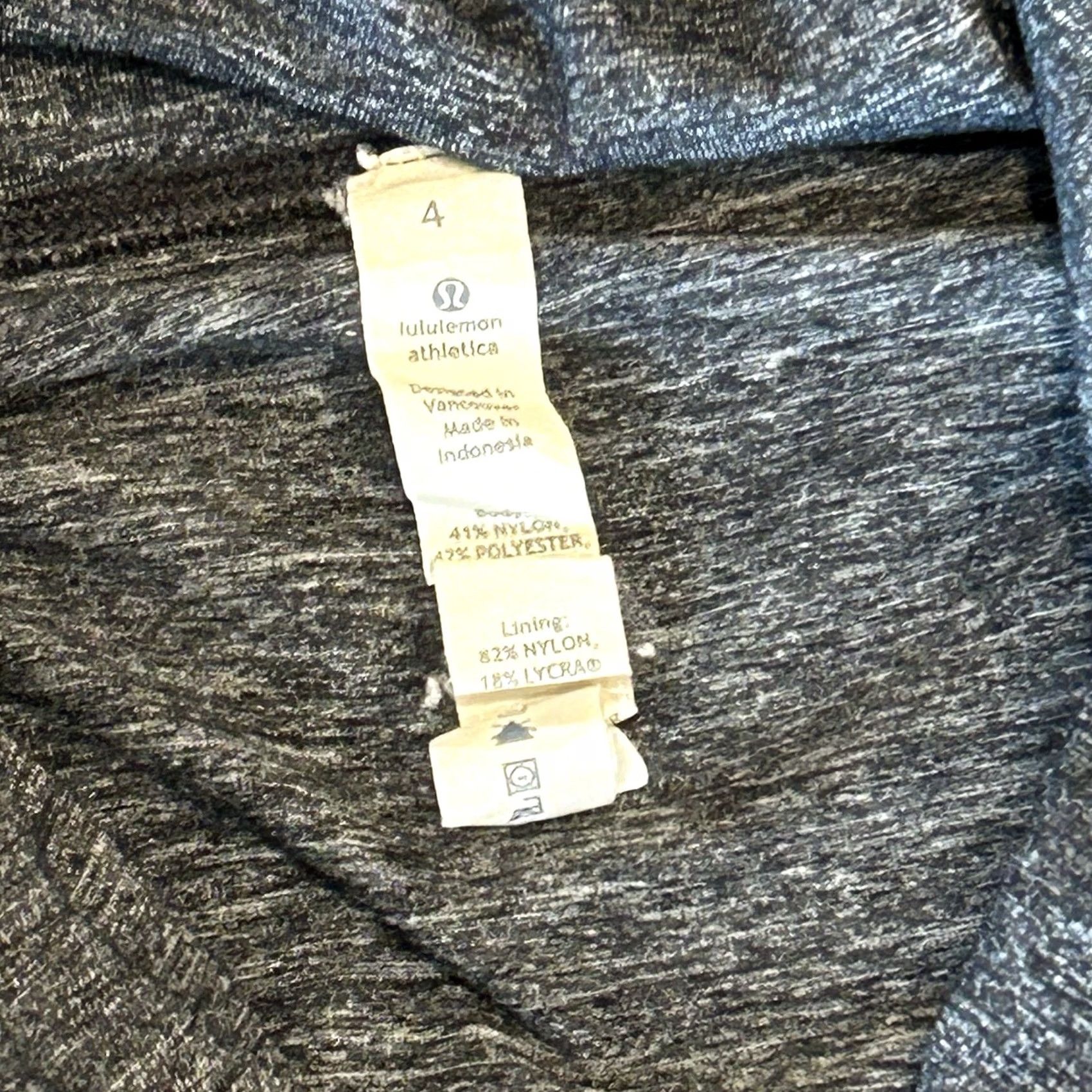 Lululemon Lululemon Stride Jacket Womens Full Zip Athletic Fit Dark Heather Charcoal 4 Jacket Size S / US 4 / IT 40 - 4 Thumbnail