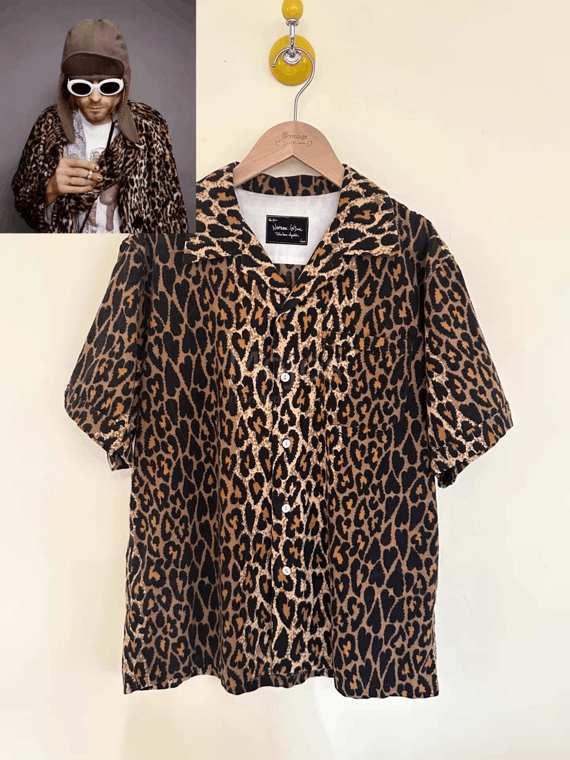 トップス Rare Number (N)ine Spell Out Leopard Tee Leopard Out Tee Number Spell (N)ine トップス Rare