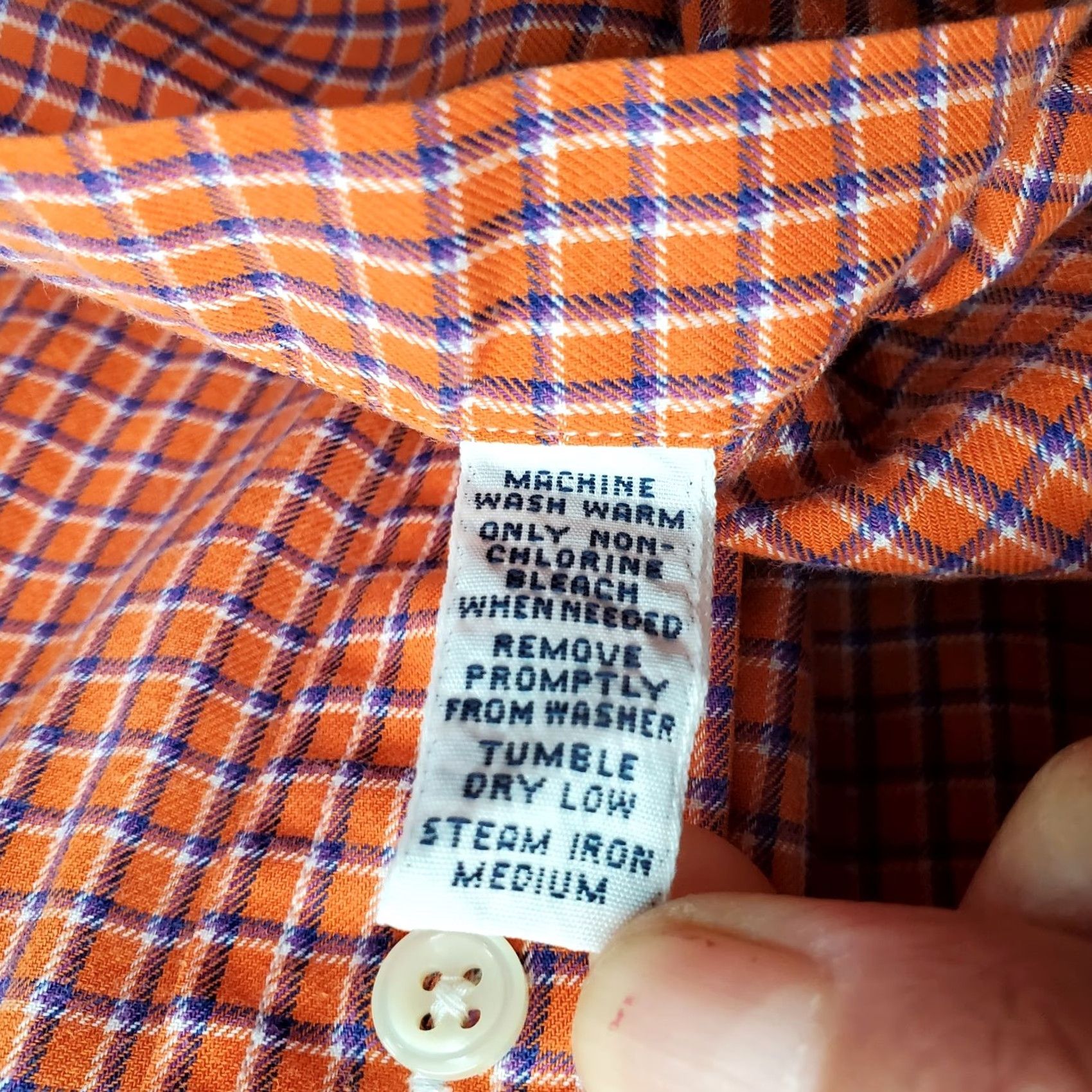 Ralph Lauren Ralph Lauren Shirt Mens L Multicolor Check Button-Down Collared Casual Classic Fit Shirt Size US L / EU 52-54 / 3 - 7 Thumbnail