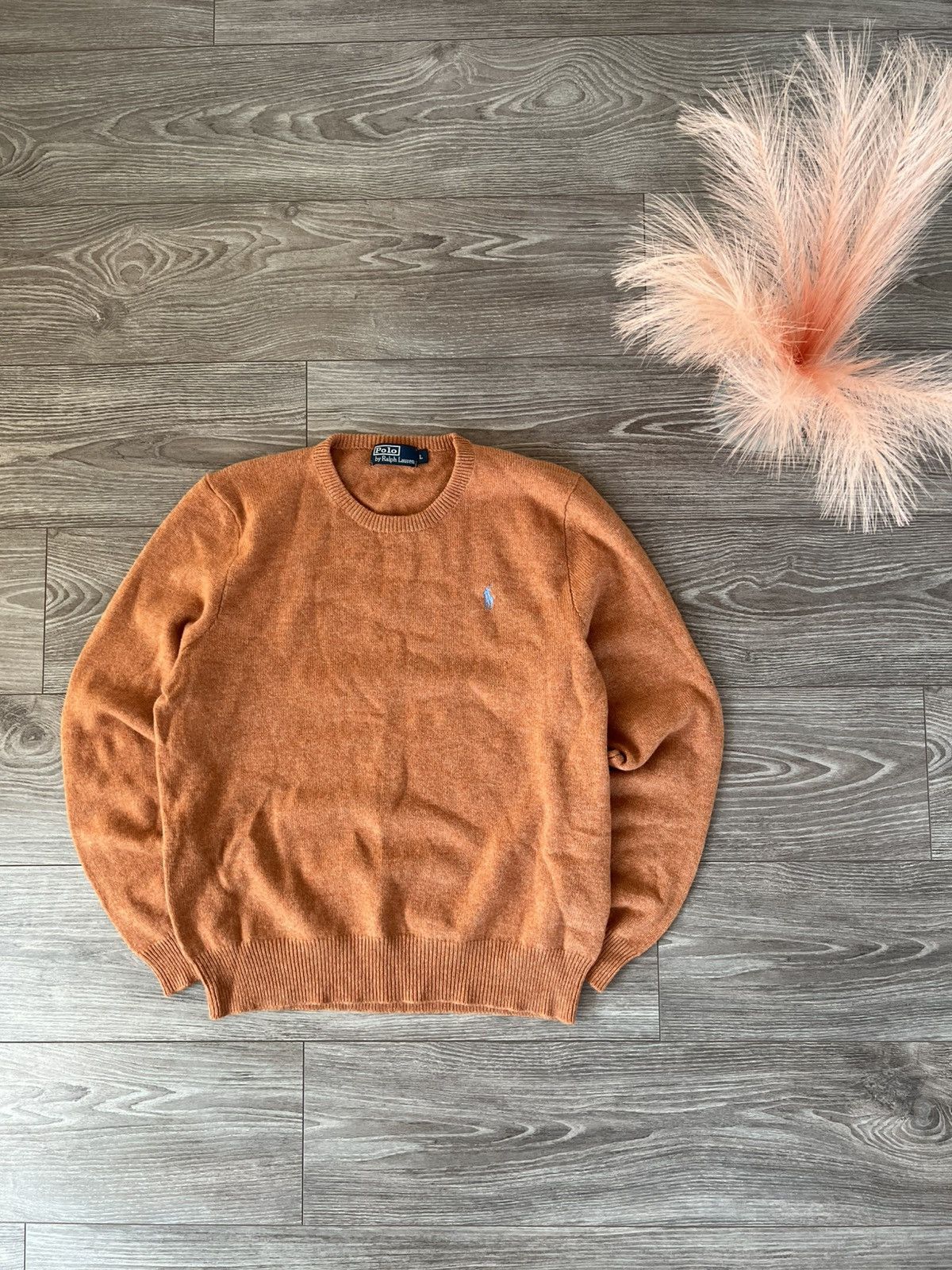 Polo Ralph Lauren ‼️Polo Ralph Lauren Luxury 100% Lambs Wool Sweater‼️ Size US L / EU 52-54 / 3 - 1 Thumbnail
