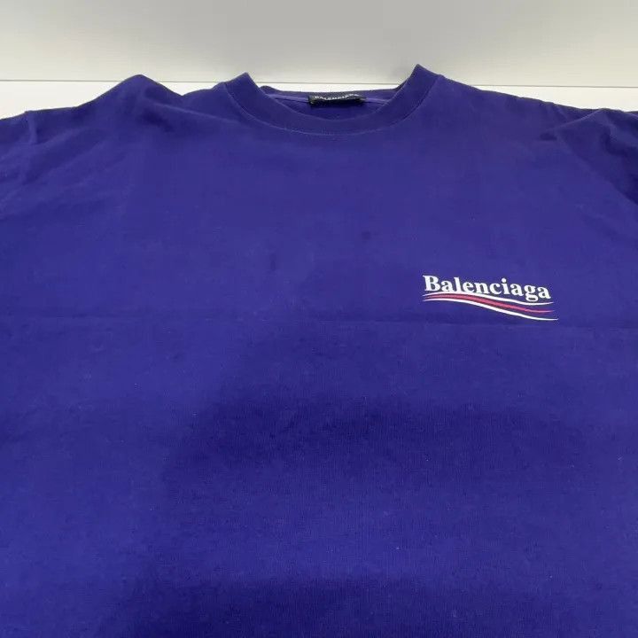 Balenciaga Balenciaga Balenciaga Logo Print Short Sleeve TShirt -2507 Size US M / EU 48-50 / 2 - 2 Thumbnail