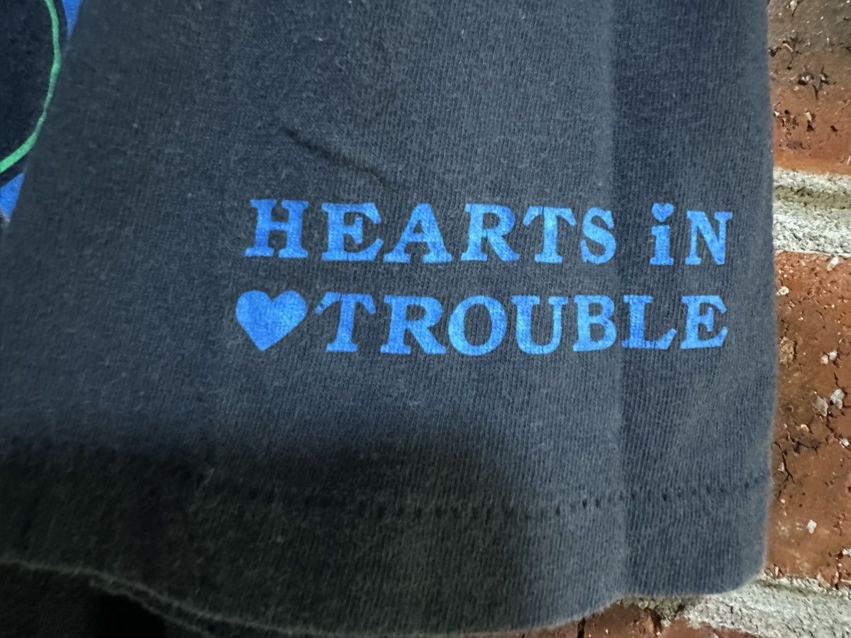 Band Tees Thrashed Vintage 90s Chicago Heart In Trouble Faded Tee Size US XL / EU 56 / 4 - 4 Thumbnail