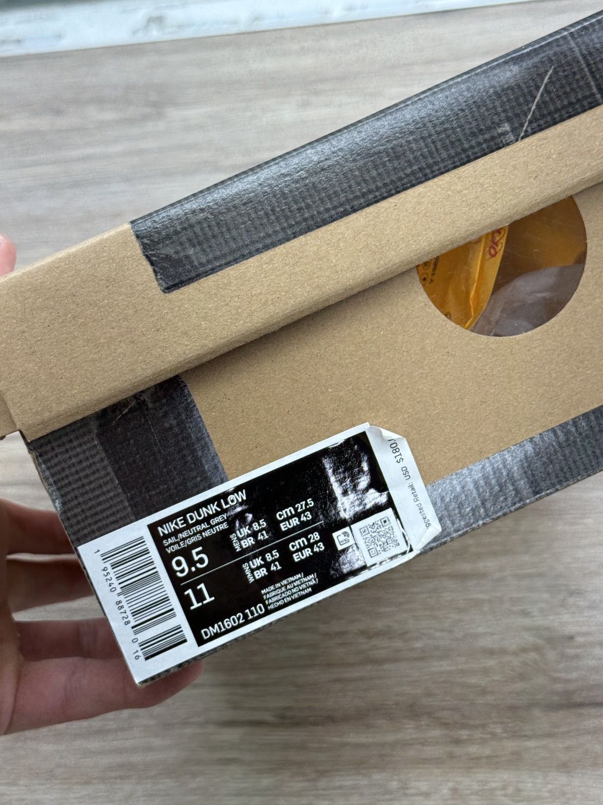 Nike × Off-White Off White Nike Lot 6/50 Dunks Size US 9.5 / EU 42-43 - 8 Thumbnail