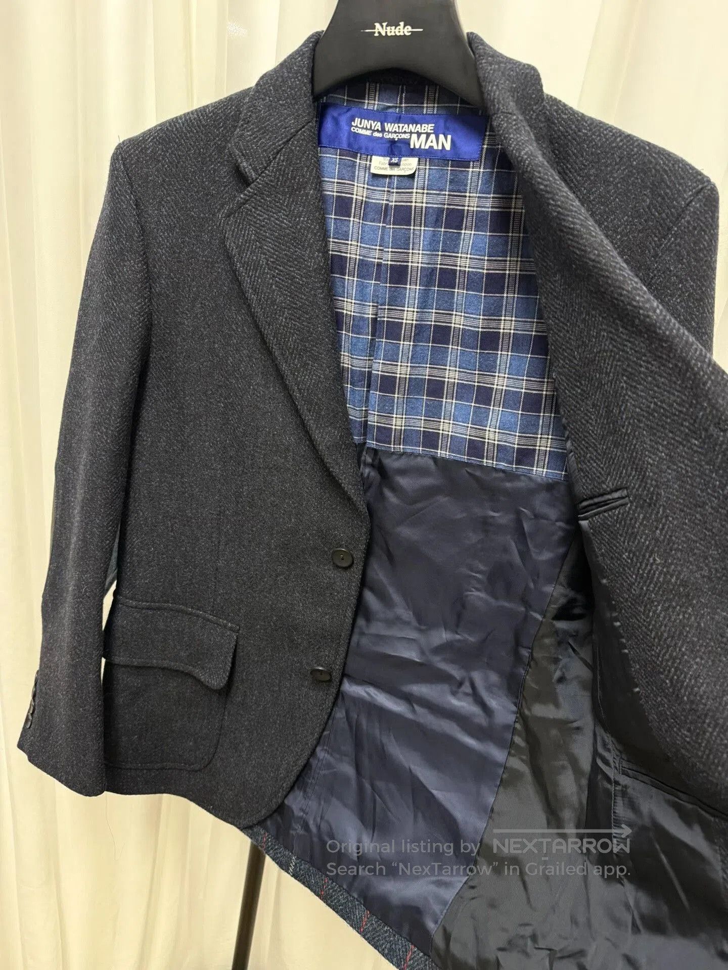 Junya Watanabe junya watanabe man denim jacket with leather. Size US XS / EU 42 / 0 - 8 Thumbnail