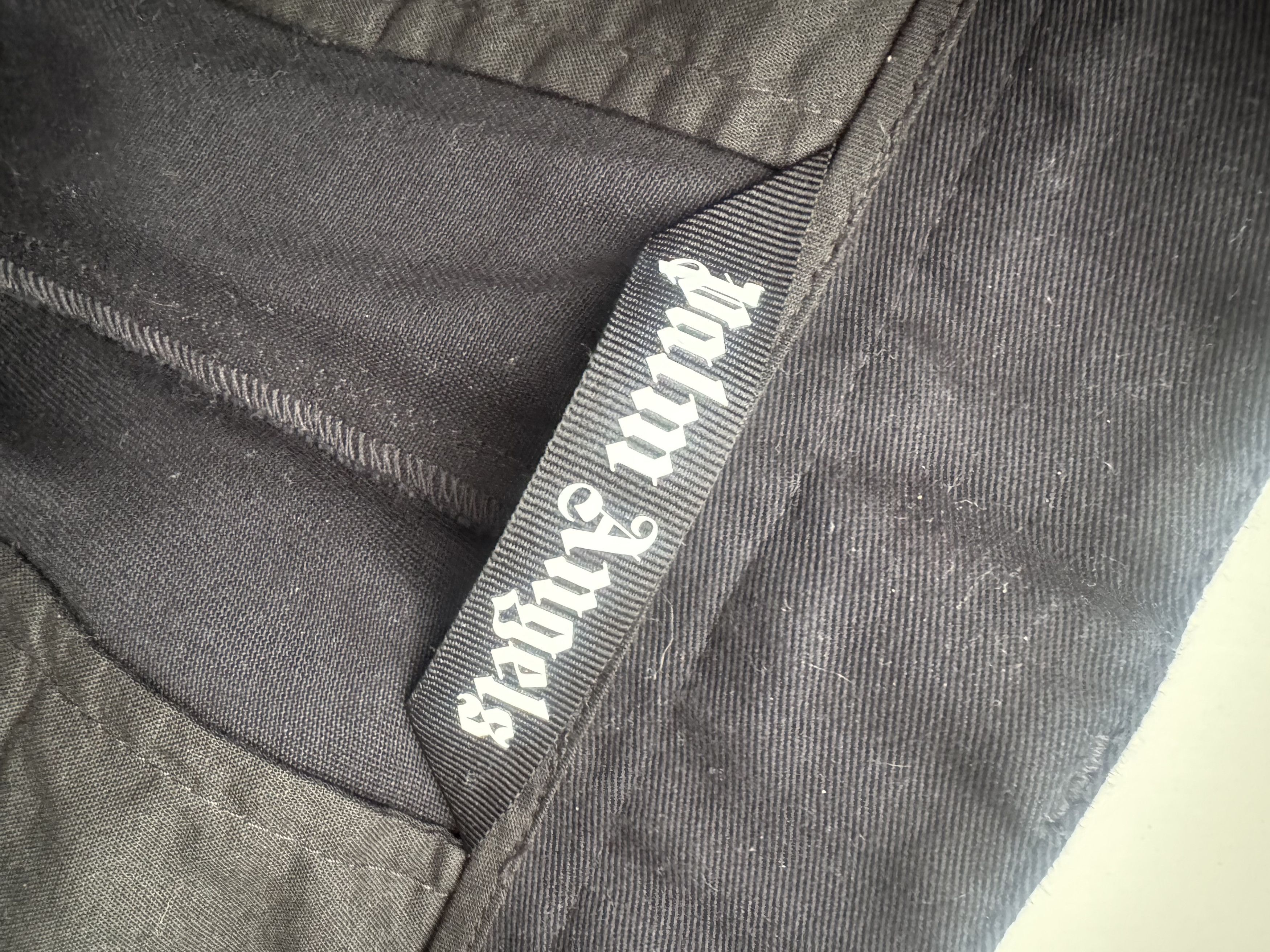 Palm Angels PALM ANGELS LOGO STRAIGHT LEG PANTS Size US 36 / EU 52 - 4 Thumbnail
