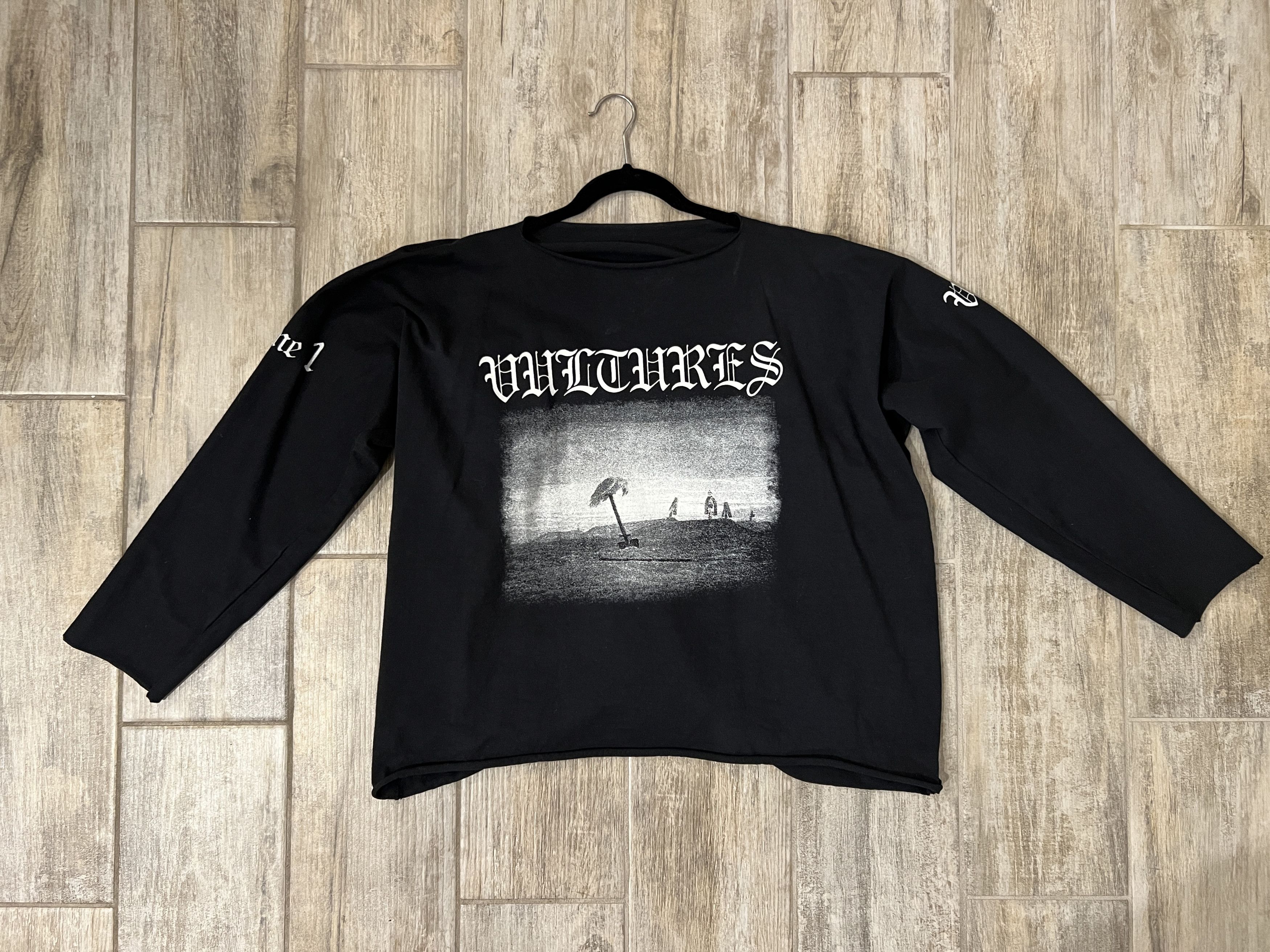 YZY YE24 Vultures Long Sleeve 1ミネラルウォッシュ Yeezy “vultures” Long sleeve Shirt | eBay