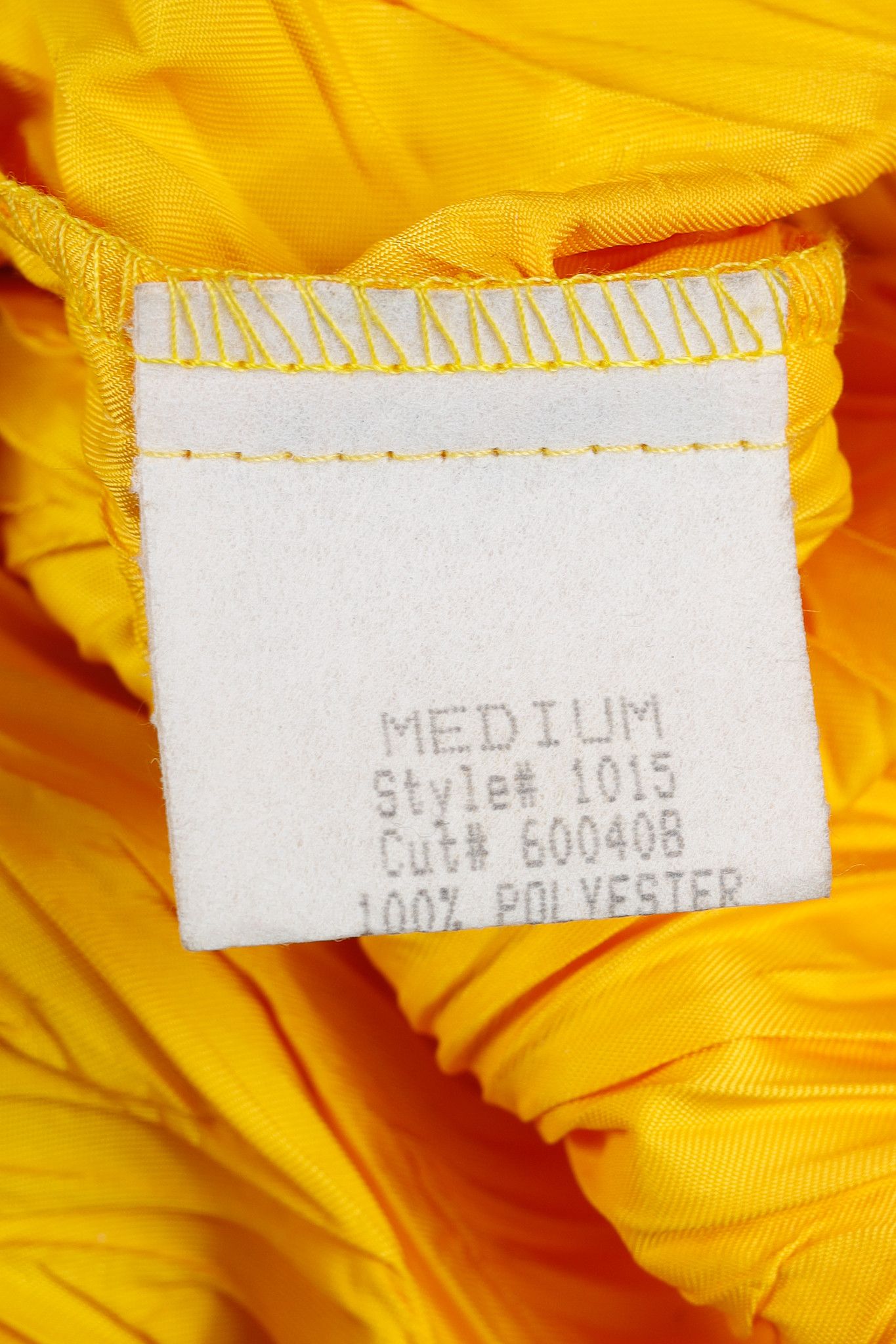 Other Babette Yellow Pleated Snap-Front Cowl-Collar Maxi Coat Size M / US 6-8 / IT 42-44 - 10 Thumbnail
