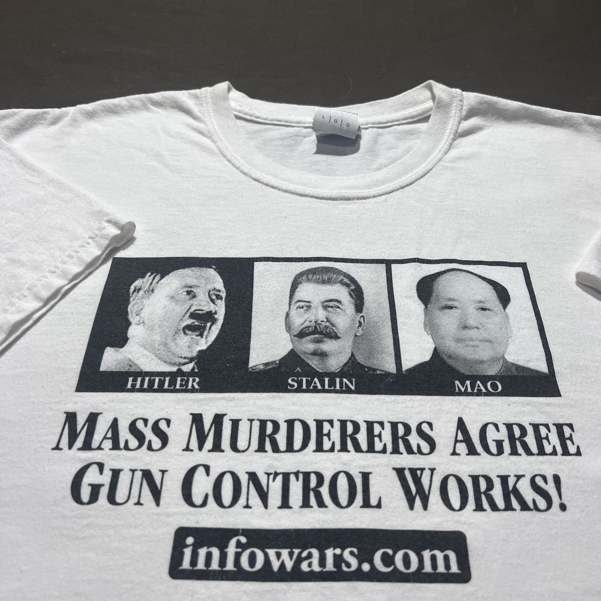 Vintage Y2K Mass Murderers Agree Gun Control Works! Shirt Mao Zedong Size US L / EU 52-54 / 3 - 1 Thumbnail