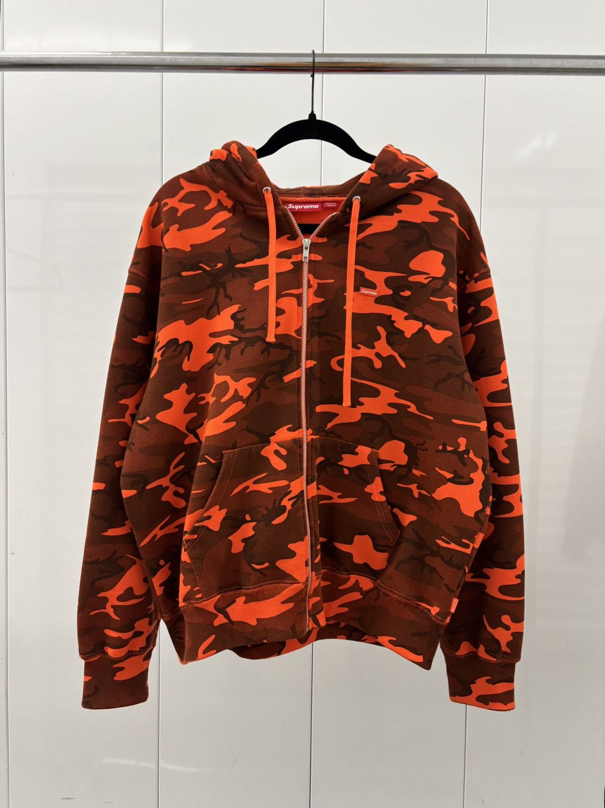 Supreme Supreme Orange Camo Zip Up SS25 Size US M / EU 48-50 / 2 - 1 Thumbnail