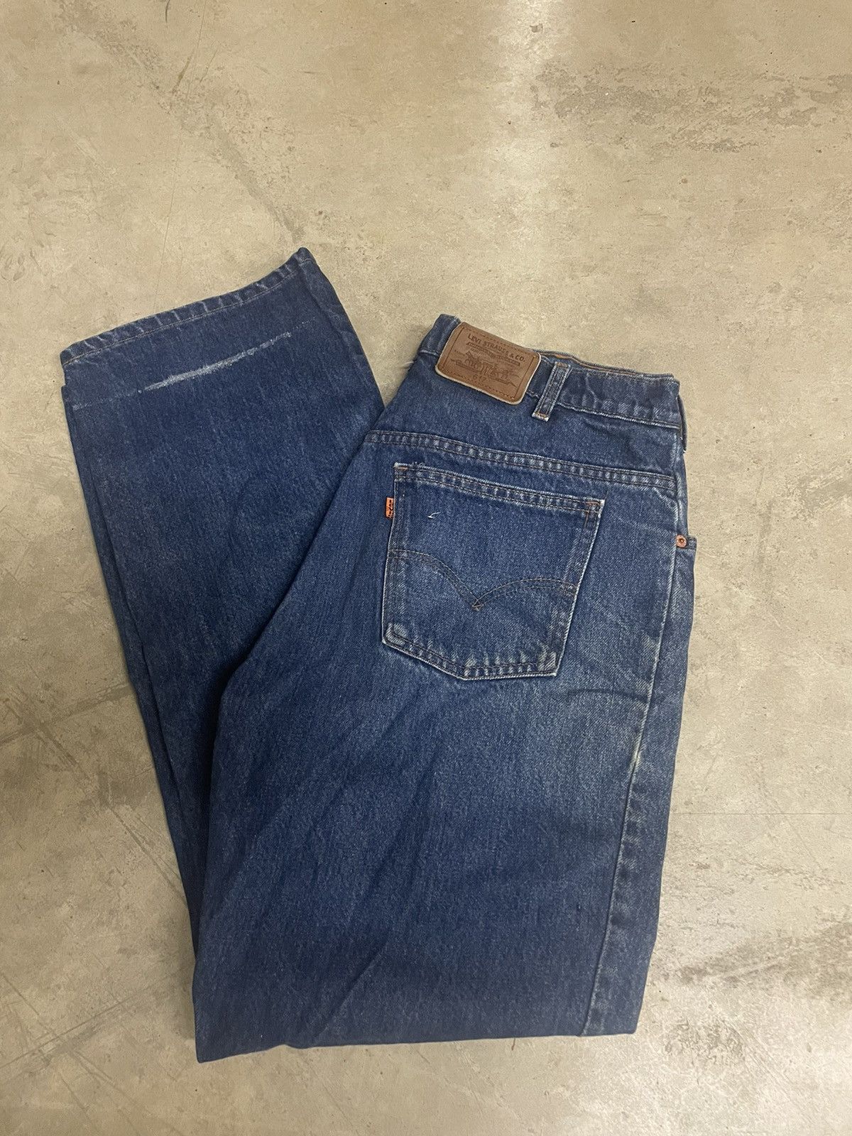 Vintage Vintage Levis Orange Tab Made in Canada Denim Jeans Size US 36 / EU 52 - 1 Thumbnail