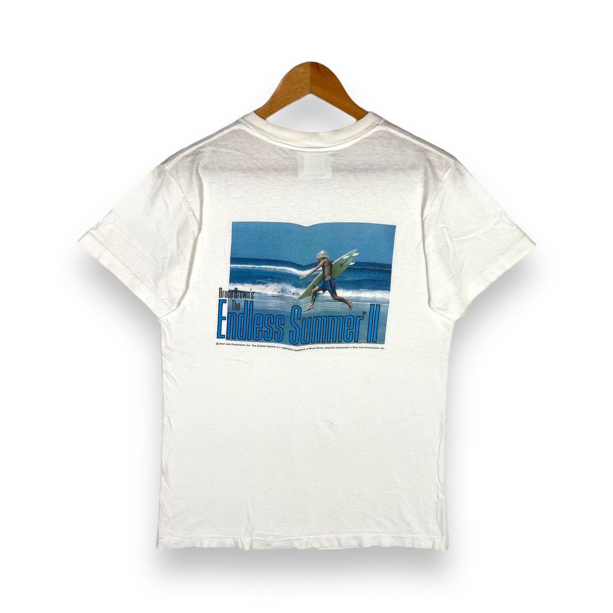 Vintage VINTAGE 90's THE ENDLESS SUMMER 2 MOVIE BY BRUCE BROWN TEE Size US M / EU 48-50 / 2 - 1 Thumbnail