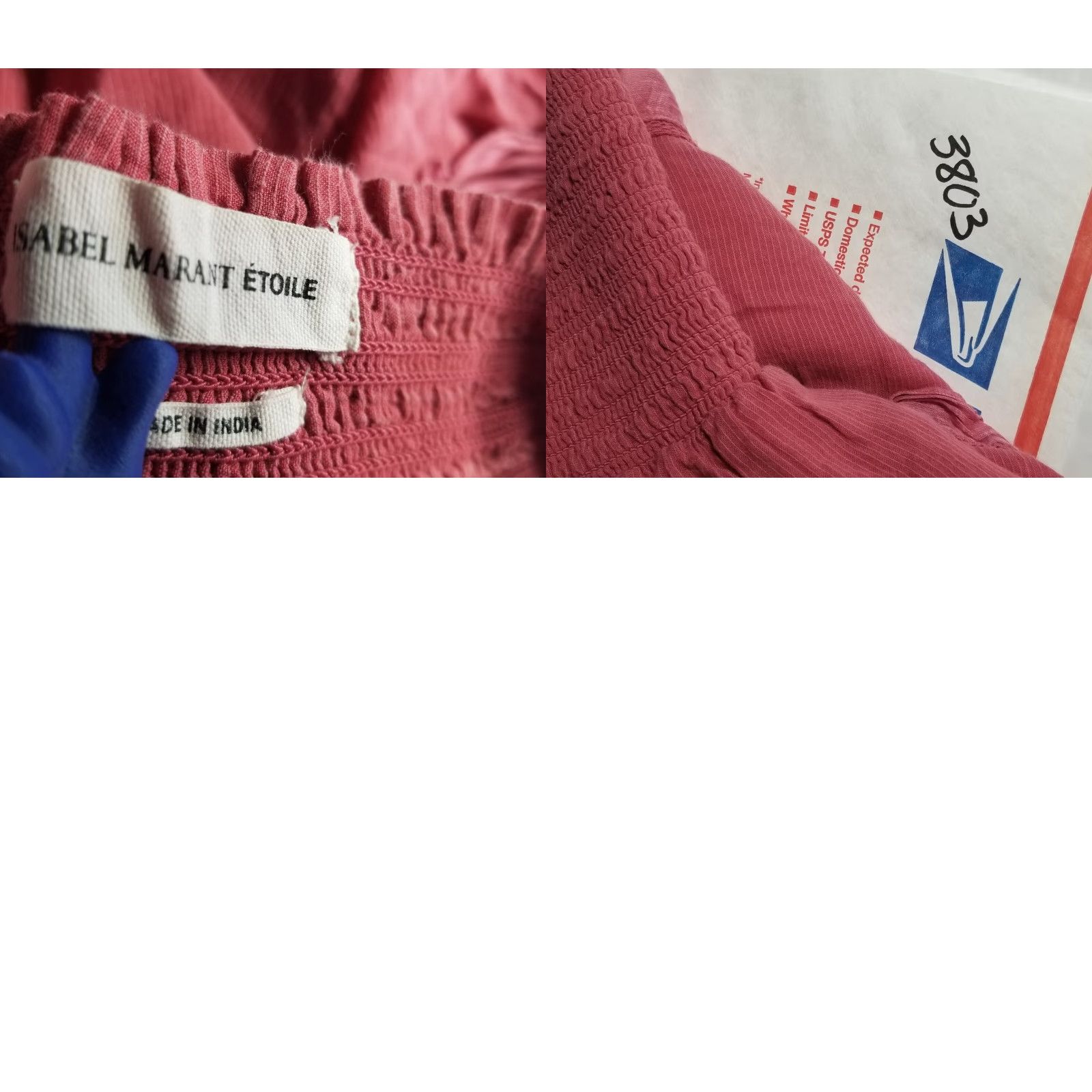 Isabel Marant Isabel Marant Etoile Skirt Mini Pink Cotton-Viscose Ruffle 40 US 10 Womens Size 32" / US 10 / IT 46 - 8 Thumbnail
