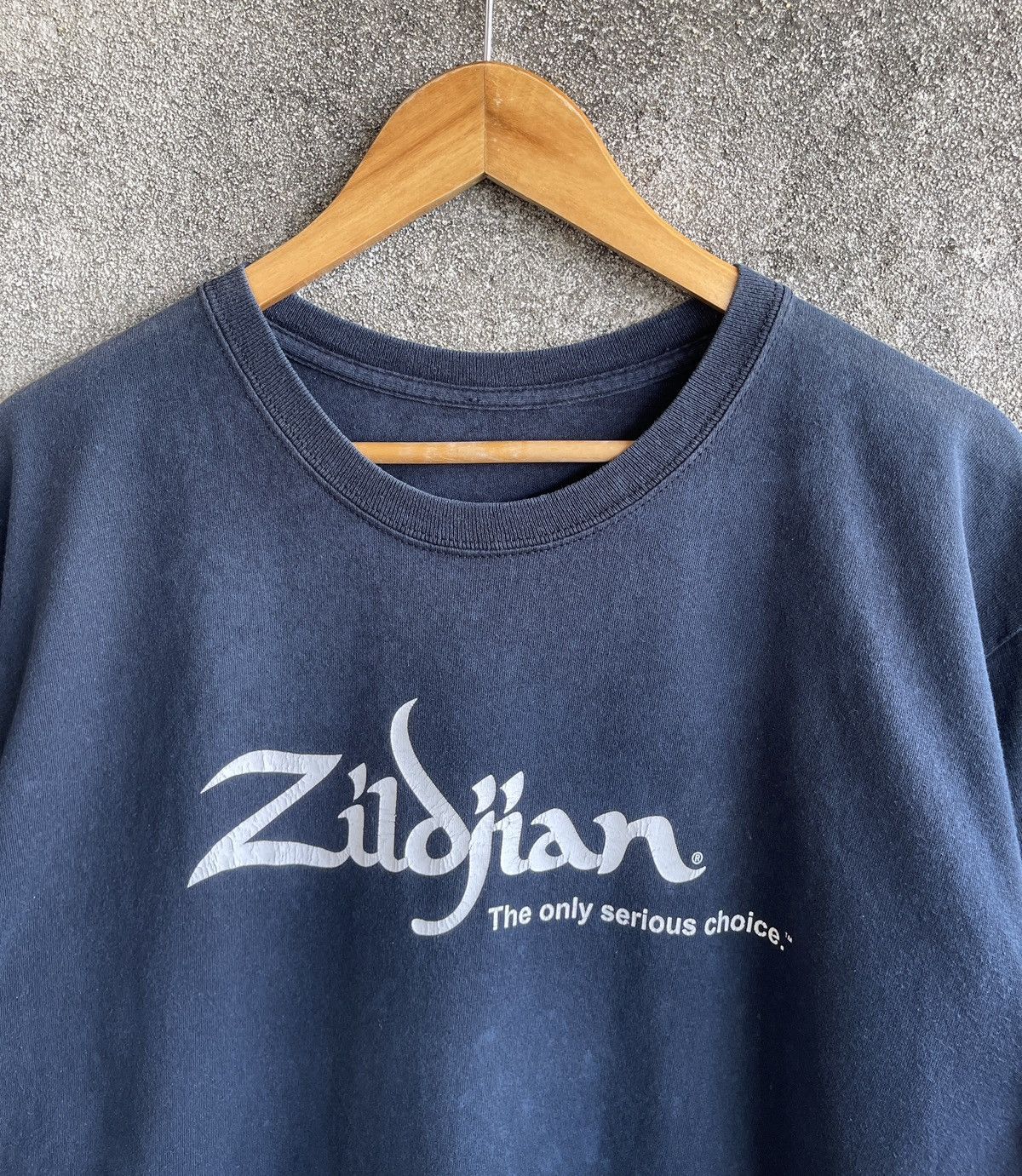Band Tees Vintage 00’s Zildjian Classic Turkish Cymbals Sun Faded Tee Size US L / EU 52-54 / 3 - 5 Thumbnail