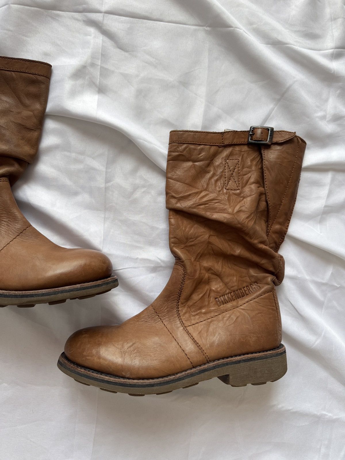 Dirk Bikkembergs Dirk Bikkembergs Vintage Brown Leather Ankle Boots Size US 8 / IT 38 - 4 Thumbnail