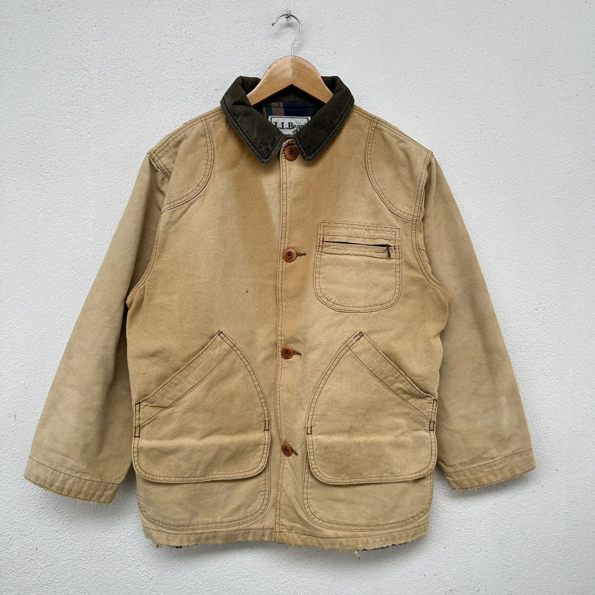L.L. Bean Vintage L.L Bean 80’s Duck Canvas Field Jacket Size US L / EU 52-54 / 3 - 1 Thumbnail
