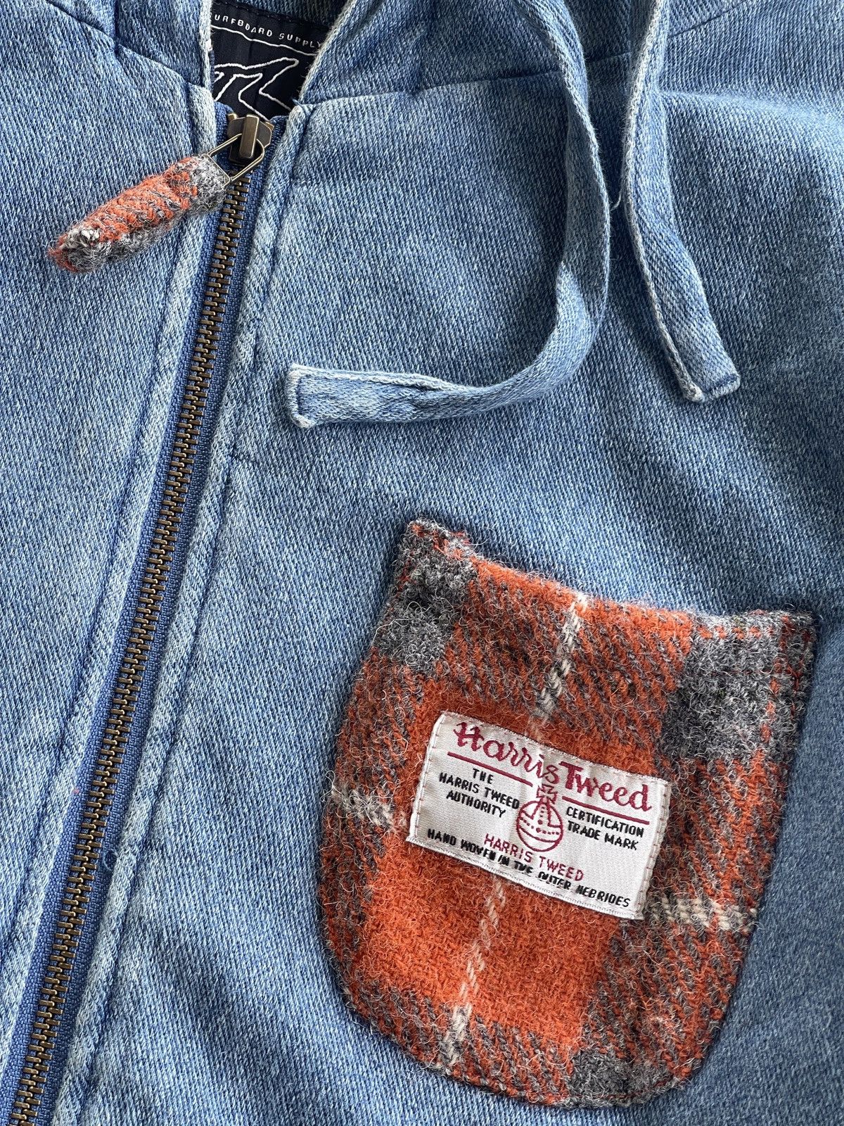 Harris Tweed Rusty X Harris Tweed Hoodies Sweater Size US L / EU 52-54 / 3 - 6 Thumbnail