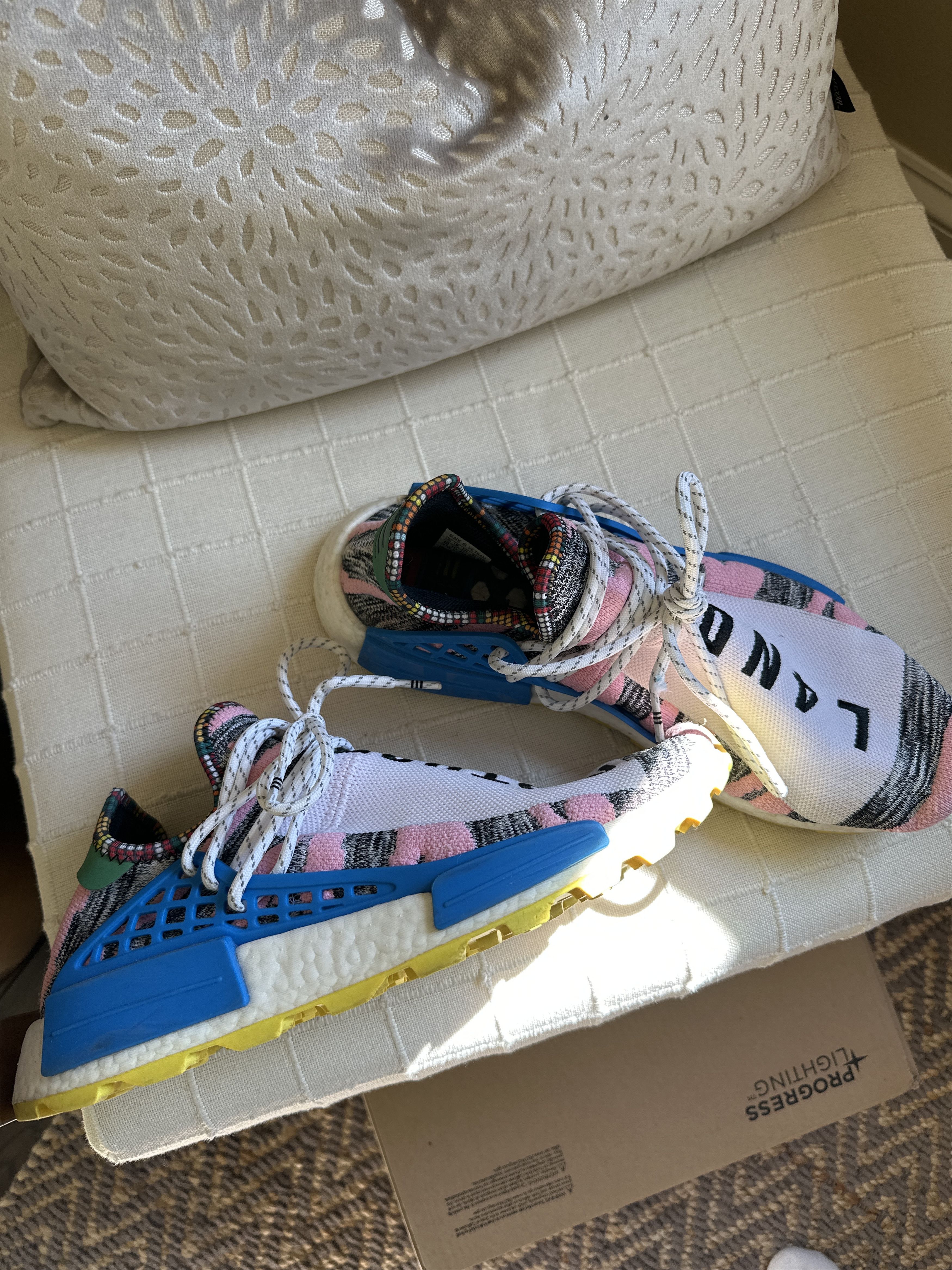 Adidas Adidas NMD Hu Pharrell Solar Pack Mother Size US 12 / EU 45 - 2 Thumbnail