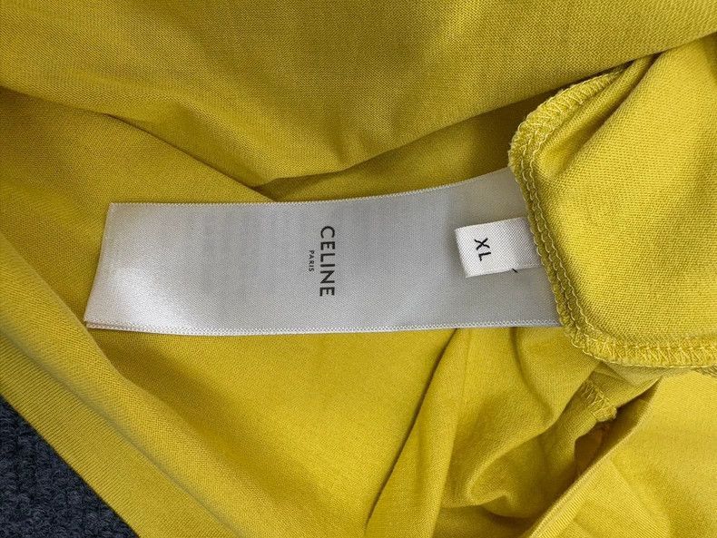 Celine Celine Logo Short Sleeve TShirt XL Size Size US XL / EU 56 / 4 - 6 Thumbnail