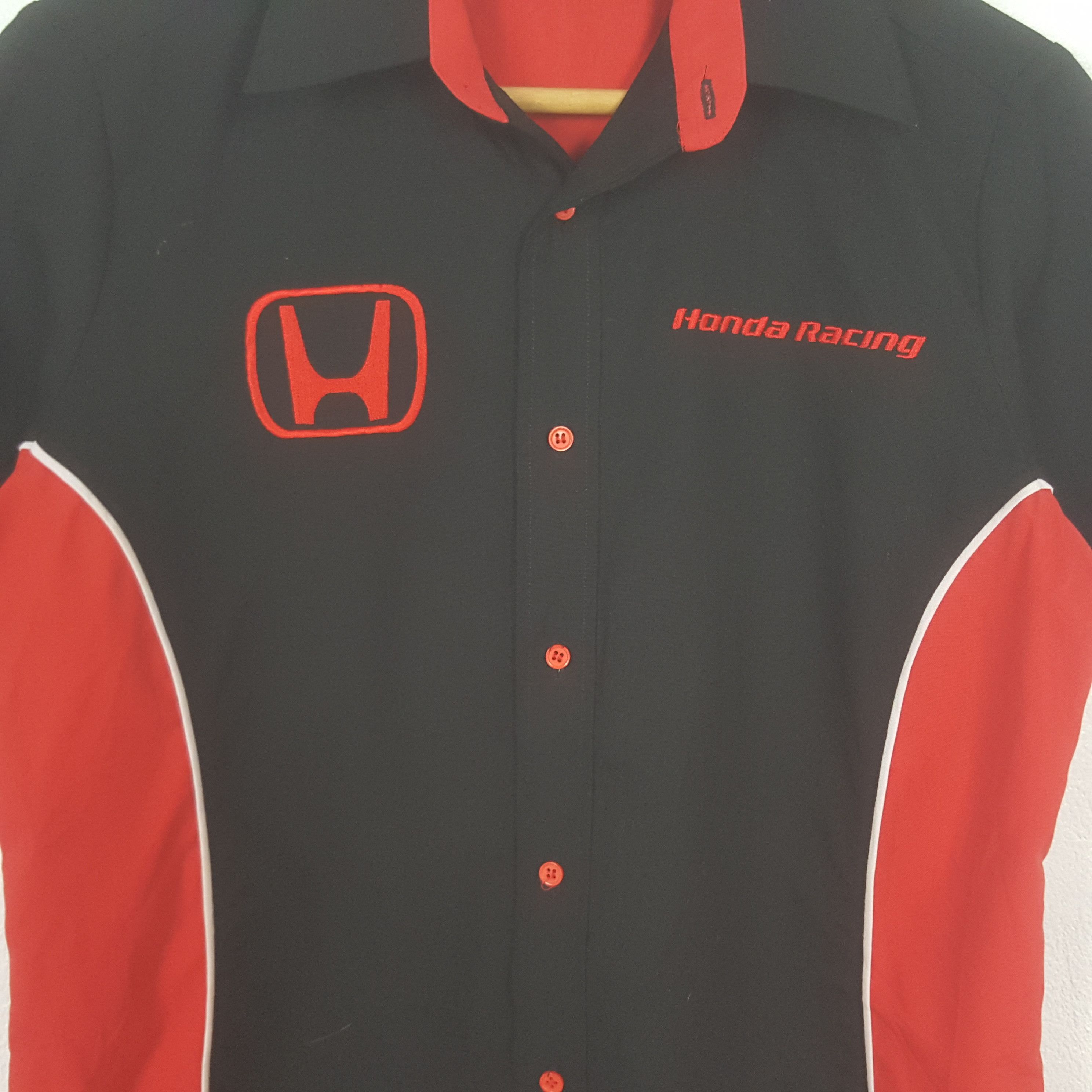 Honda Vintage Honda Japanese Racing Shirt Button Up C312N19 Size US S / EU 44-46 / 1 - 2 Thumbnail