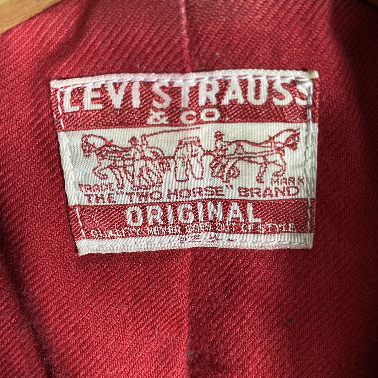 Levi's × Levi's Vintage Clothing × Vintage Vintage Levis Plaid Wool Button Jacket Size US M / EU 48-50 / 2 - 8 Thumbnail