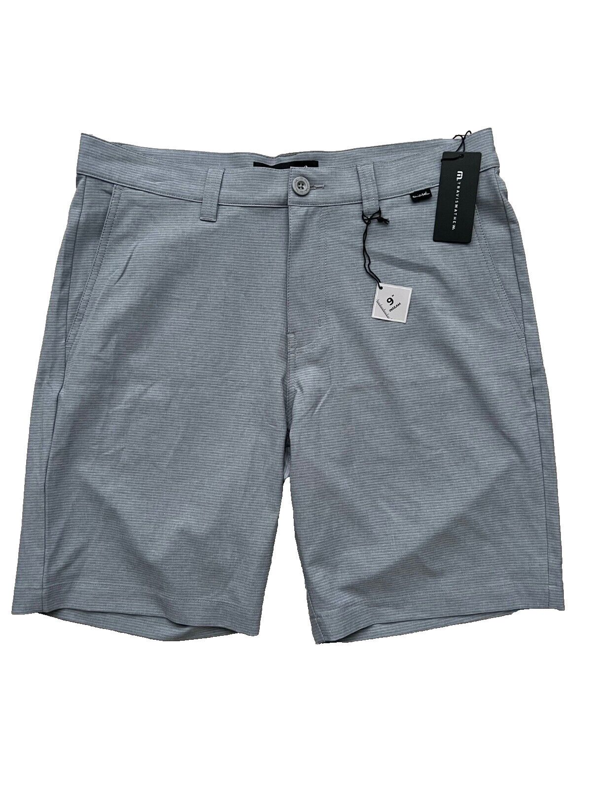 TravisMathew Travis Mathew Sand Harbor Golf Shorts Heather Sleet ( 32 ) Size US 32 / EU 48 - 3 Thumbnail