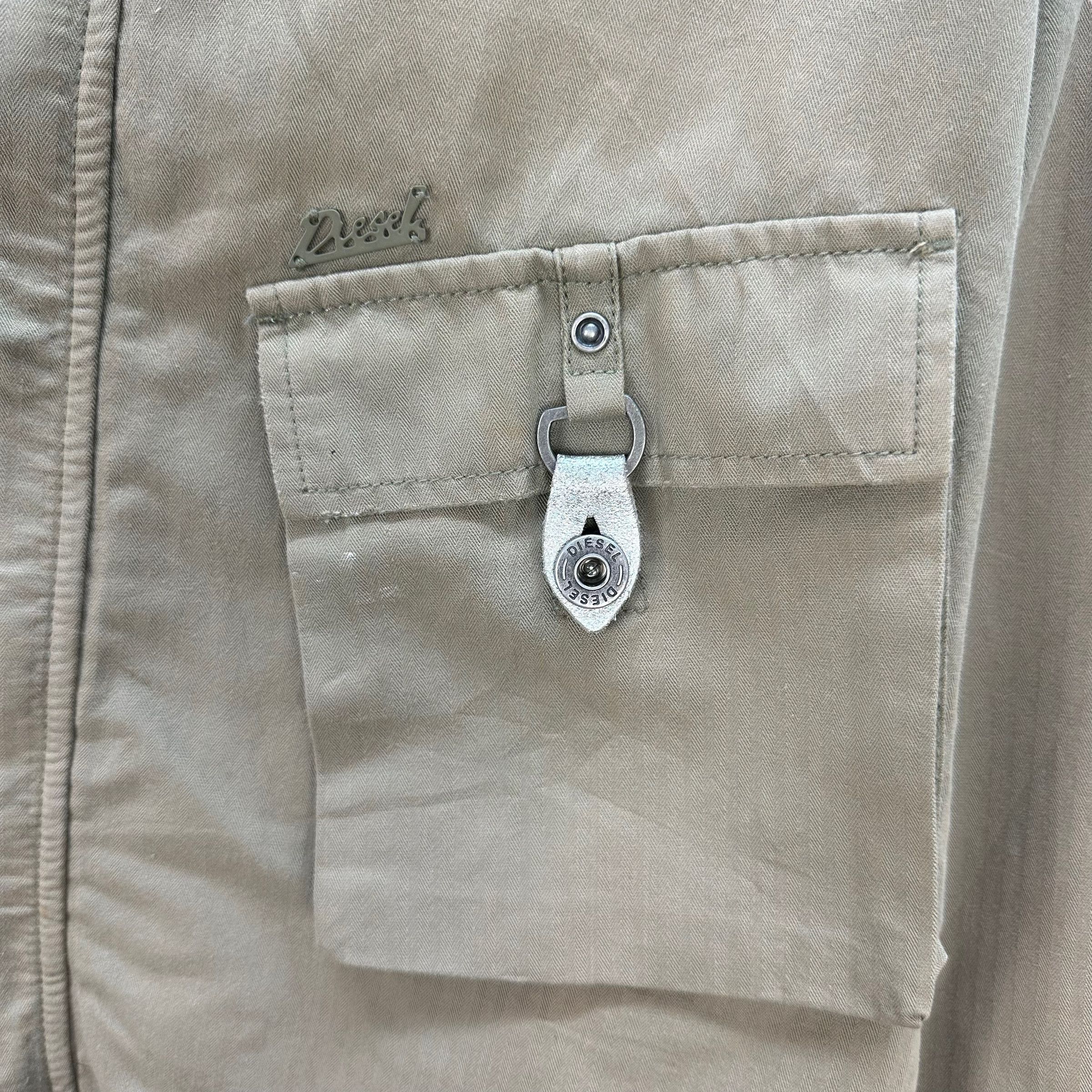 Diesel DIESEL NICE DESIGN HOODED CROPPED JACKET #7931-190 Size XS / US 0-2 / IT 36-38 - 7 Thumbnail
