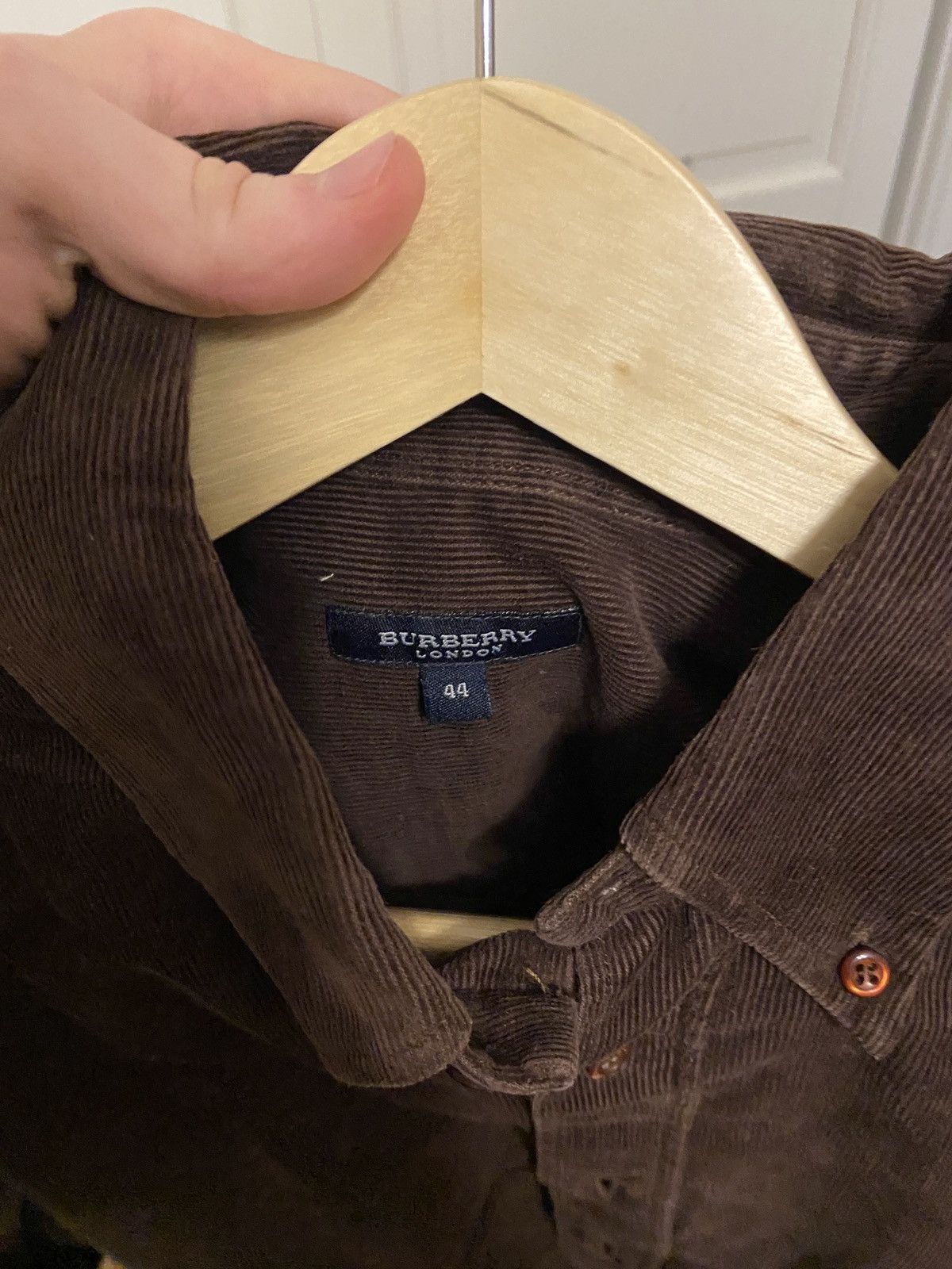 Burberry “Corduroy shirt” Burberry Size US S / EU 44-46 / 1 - 5 Thumbnail
