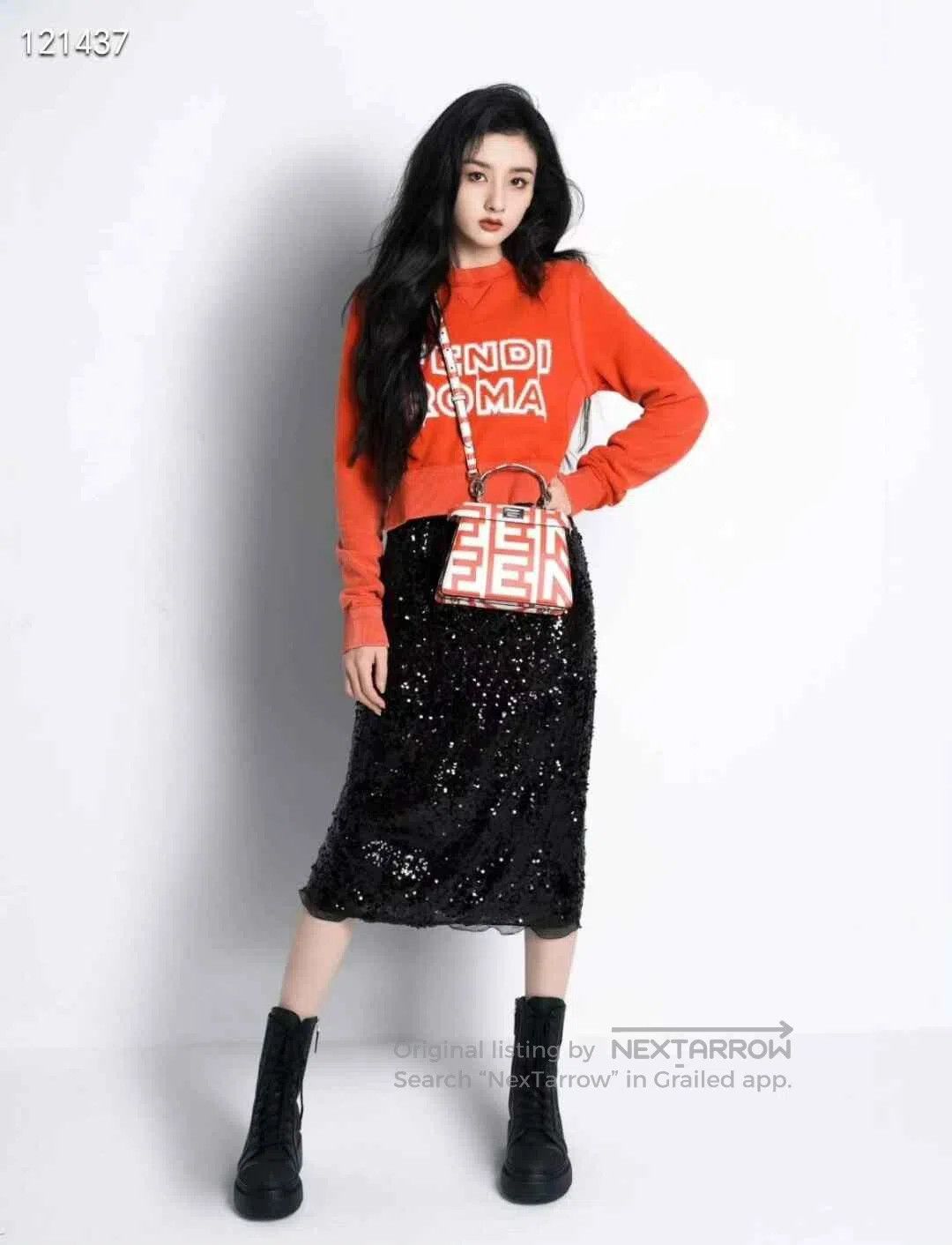 Fendi Fendi Letter Crewneck Sweatshirt. Size XS / US 0-2 / IT 36-38 - 9 Thumbnail