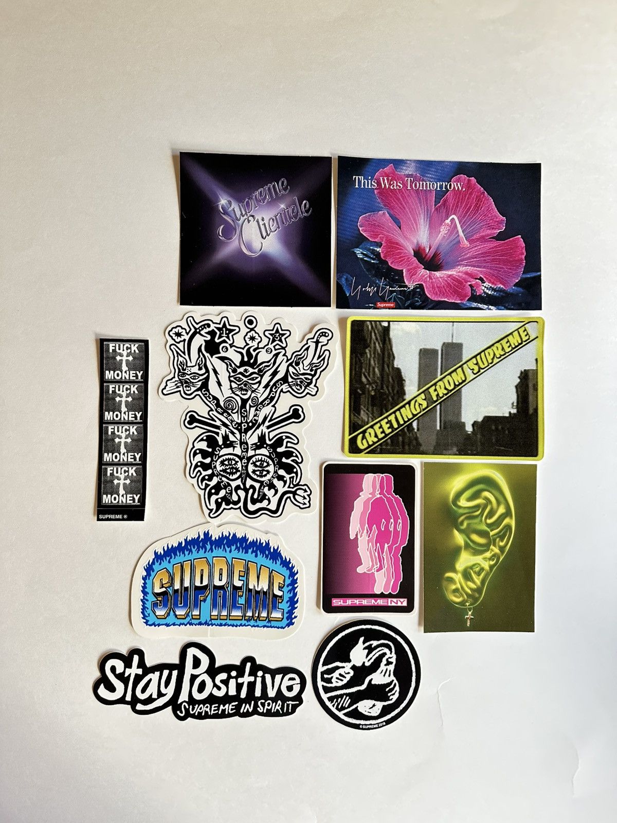 Supreme 10x Supreme Stickers Lot Size ONE SIZE - 1 Preview