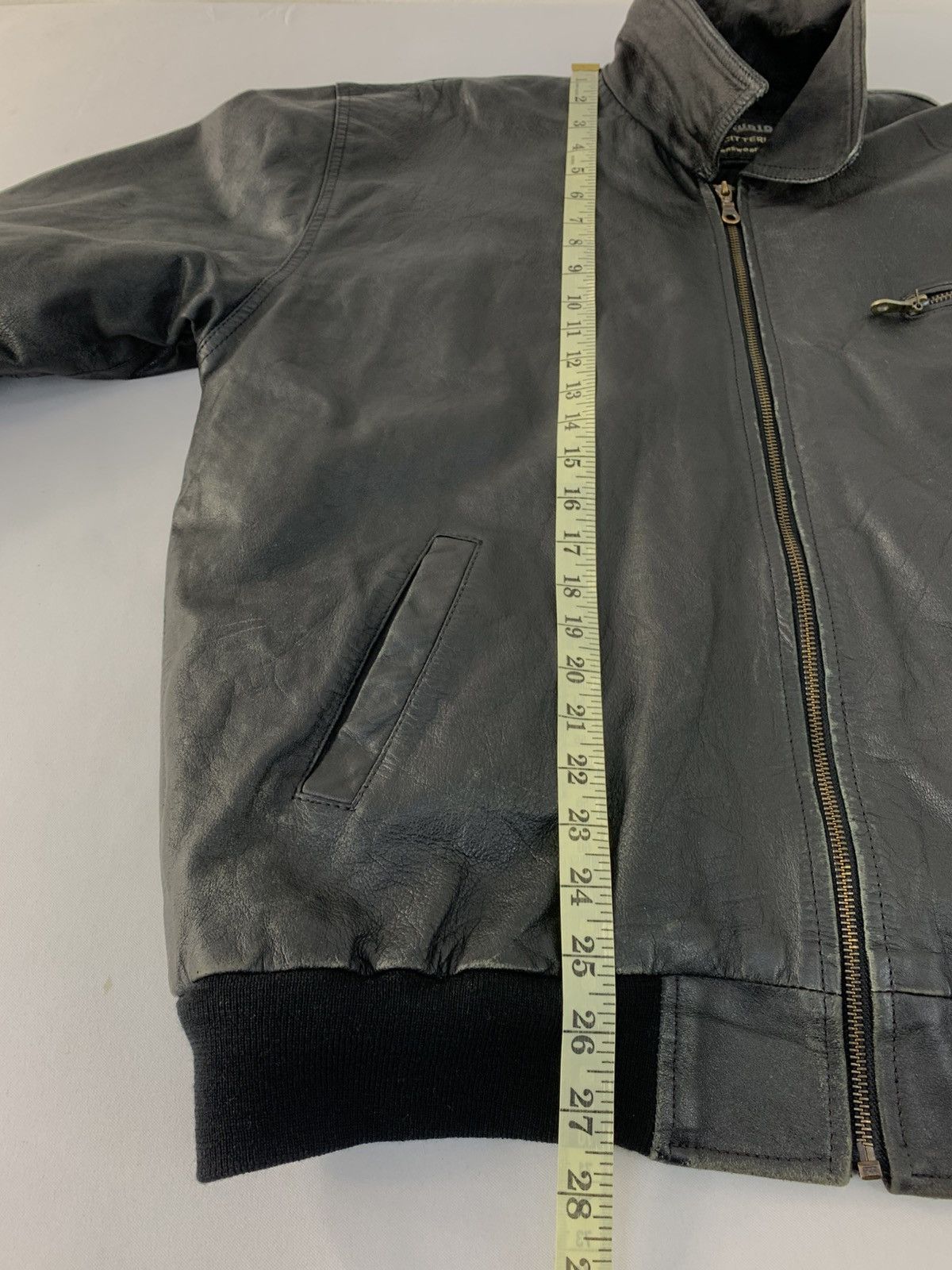 Vintage Vero Cuolo Ciro Citterio Menswear Leather Bomber Padded Size US L / EU 52-54 / 3 - 10 Thumbnail