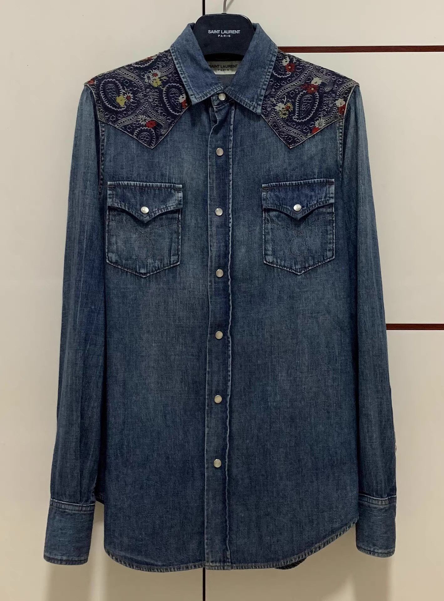 Saint Laurent Paris Saint Laurent SLP 15SS Q12 Size US S / EU 44-46 / 1 - 5 Thumbnail