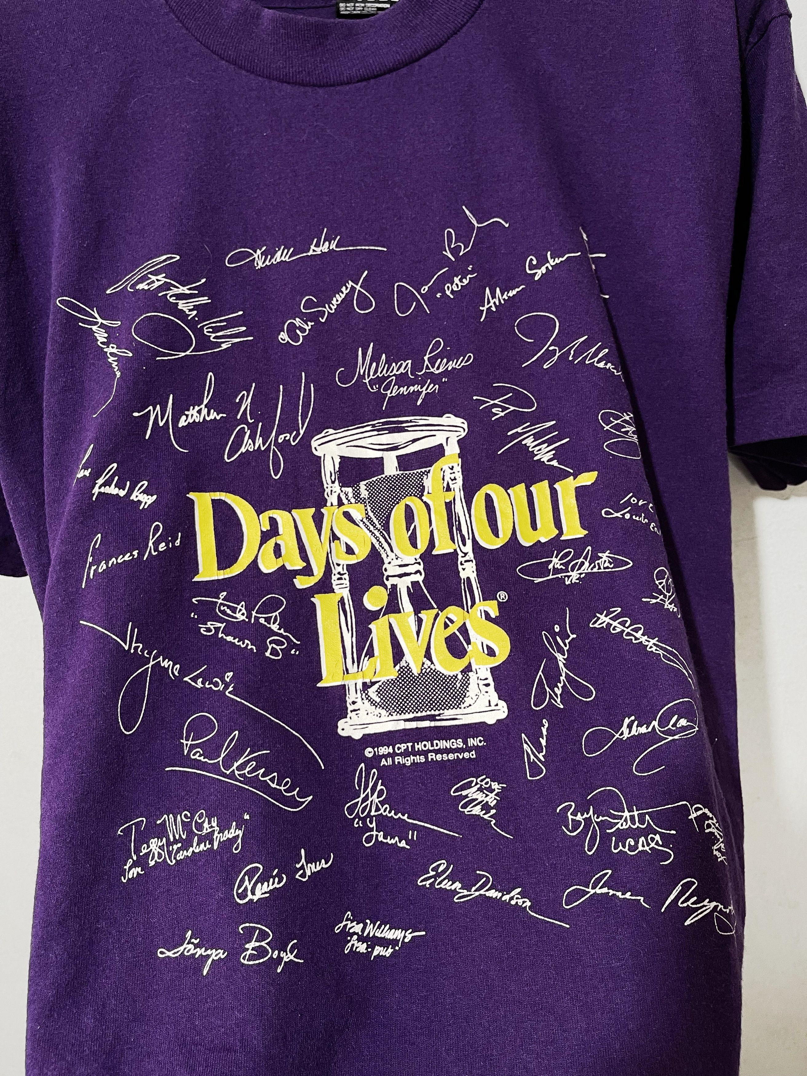 Vintage Vintage 1994 Days of Our Lives Shirt Size US M / EU 48-50 / 2 - 2 Thumbnail