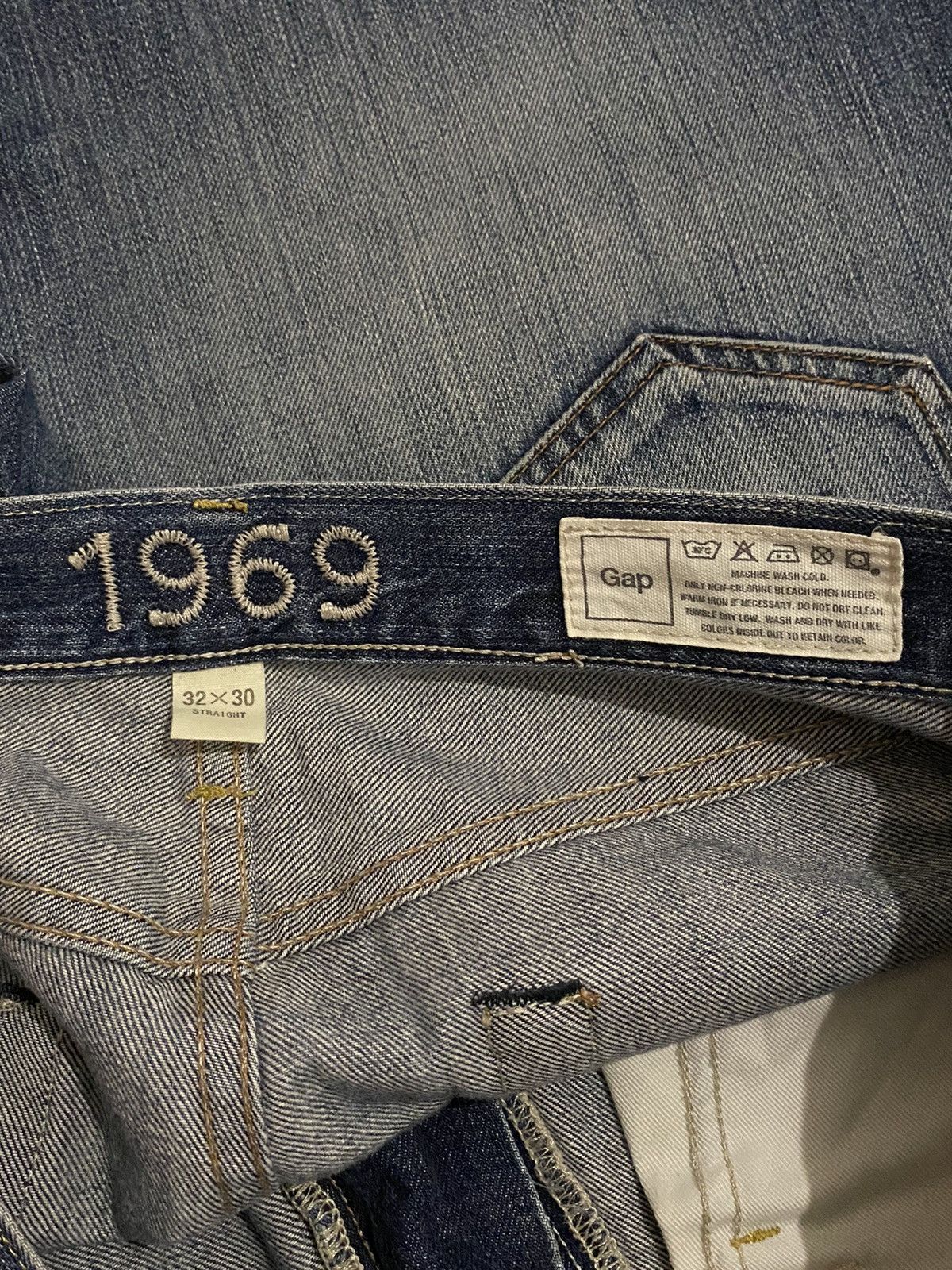 20471120 × JNCO Men Gap 1969 Jean Sandblast Distressed Art Honeycomb Knee Size US 32 / EU 48 - 16 Thumbnail