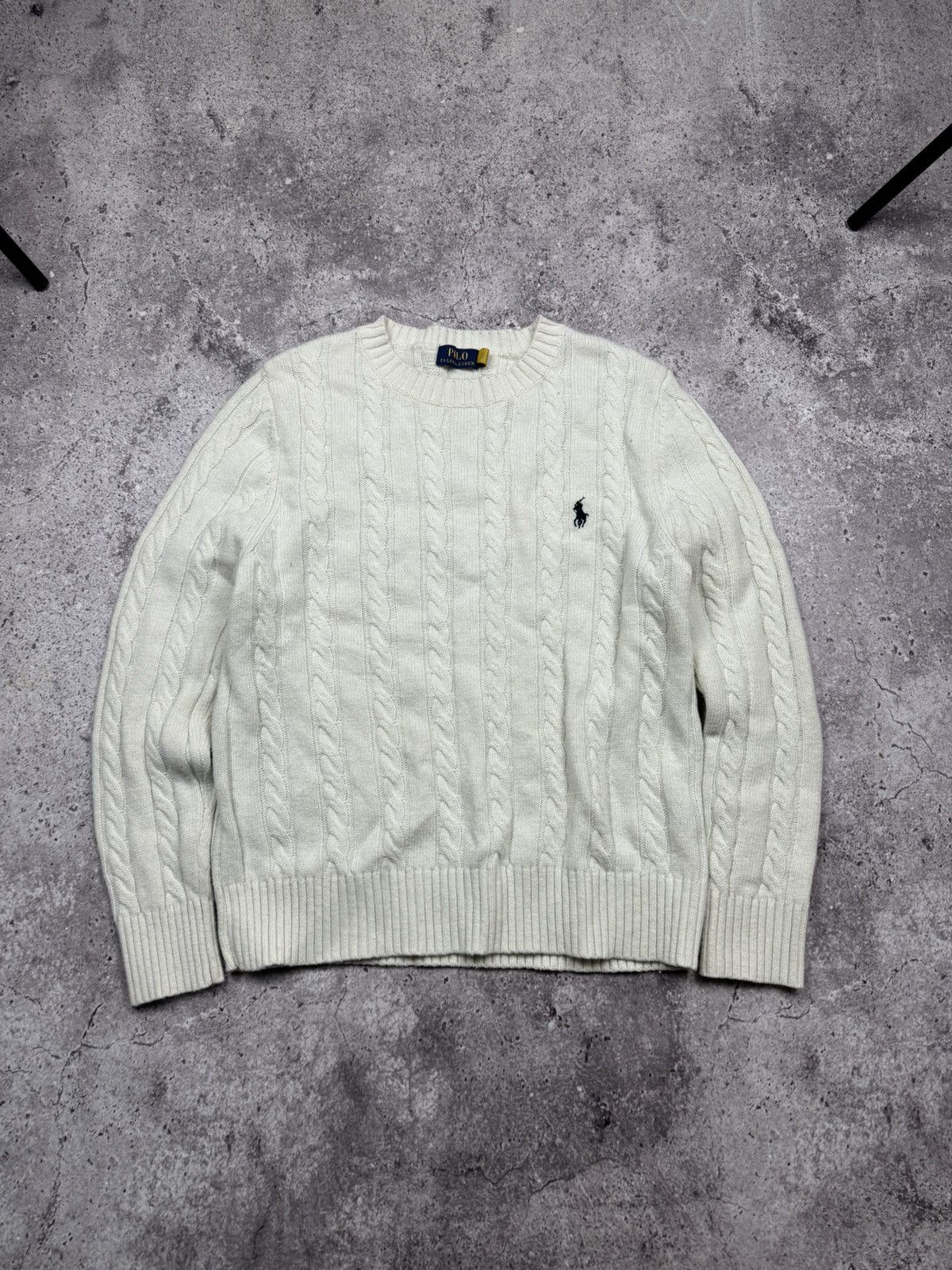 Polo Ralph Lauren Vintage Polo Ralph Lauren Old Money Knitted Sweater Y2K Size US M / EU 48-50 / 2 - 1 Thumbnail