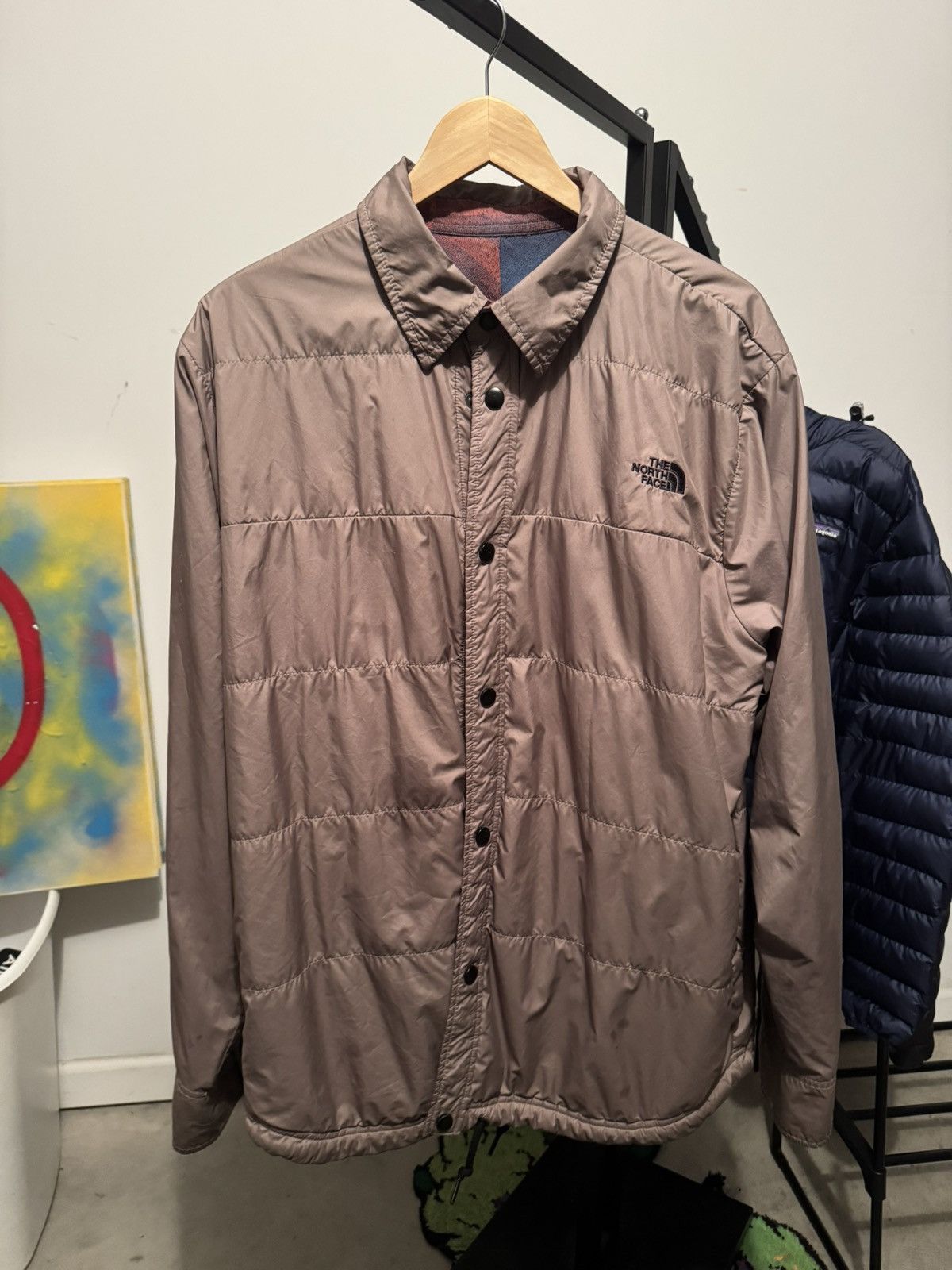 The North Face The North Face Reversible Flannel Coach Jacket Size US L / EU 52-54 / 3 - 1 Thumbnail