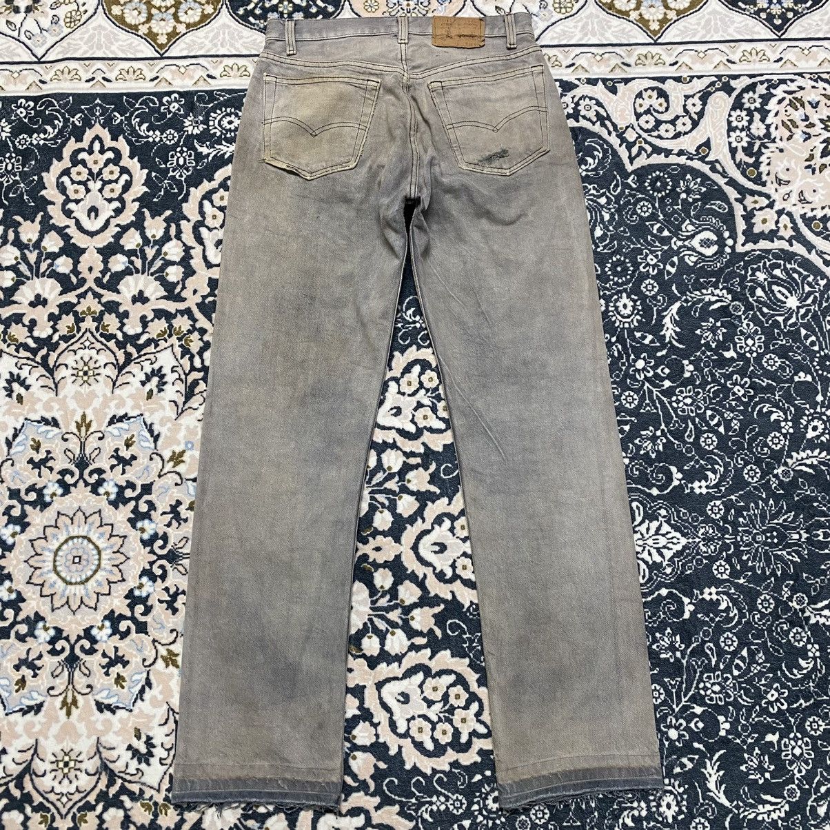 Levi's Vintage Levis 501 Blank Grunge Jeans Size US 30 / EU 46 - 24 Thumbnail