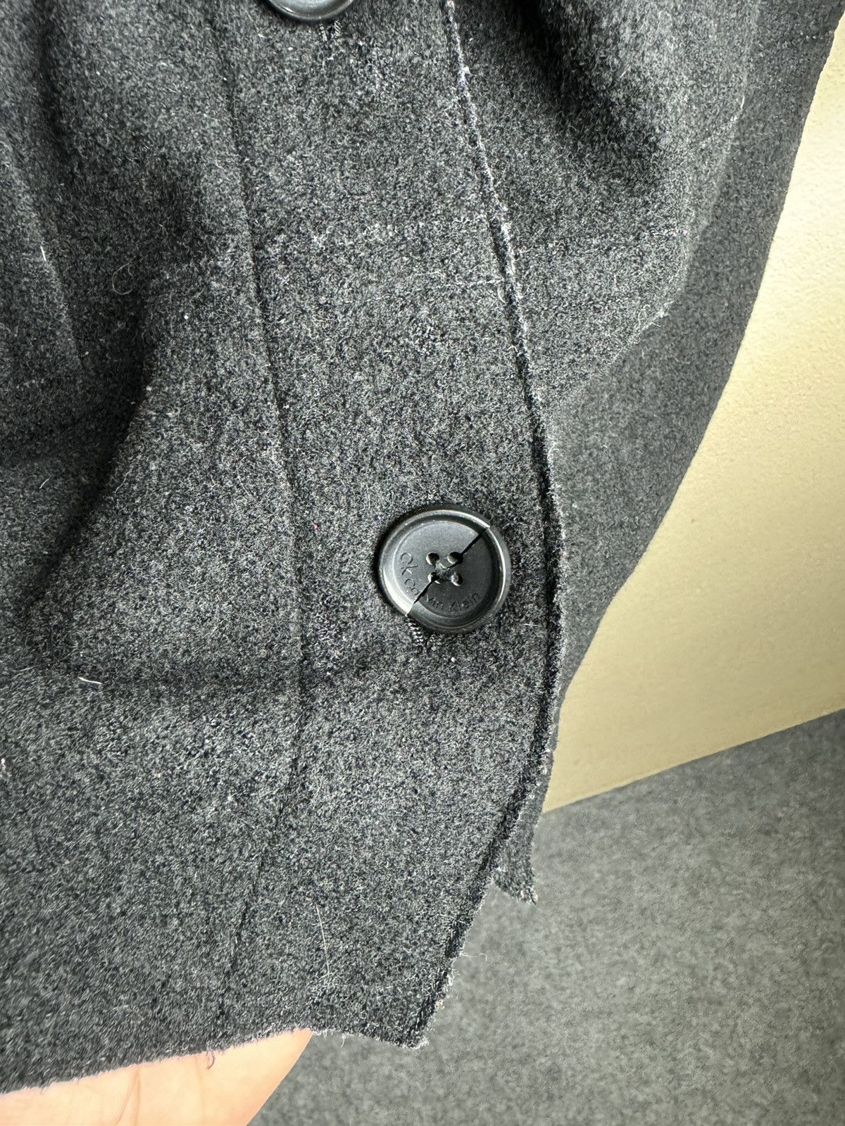 Calvin Klein Calvin Klein Wool Button Jacket Size US M / EU 48-50 / 2 - 4 Thumbnail