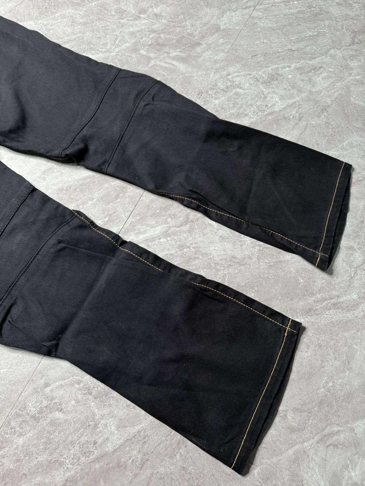 Junya Watanabe Junya Watanabe A/W 04 Contrast Stitch 3D Biker Jeans Size US 33 - 7 Thumbnail