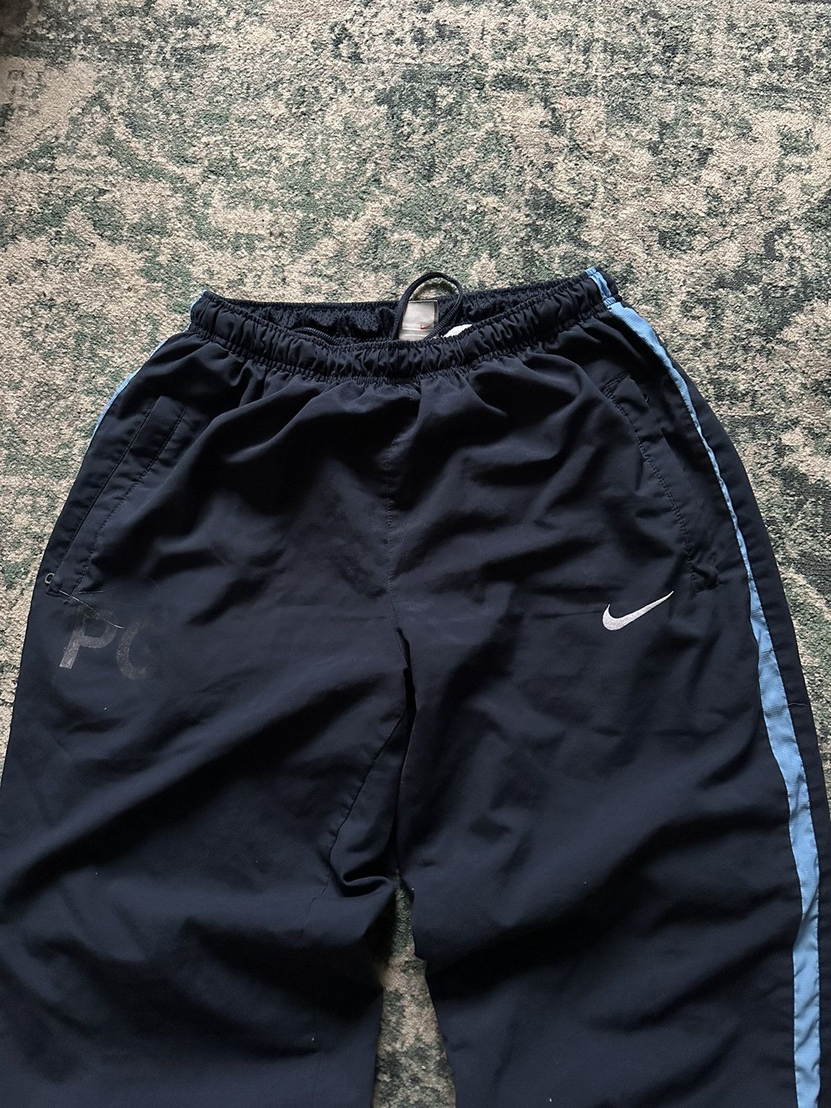 Nike × Skepta VINTAGE NIKE TN SKEPTA STYLE NYLON TRACK PANTS Y2K XL Size US 34 / EU 50 - 3 Thumbnail