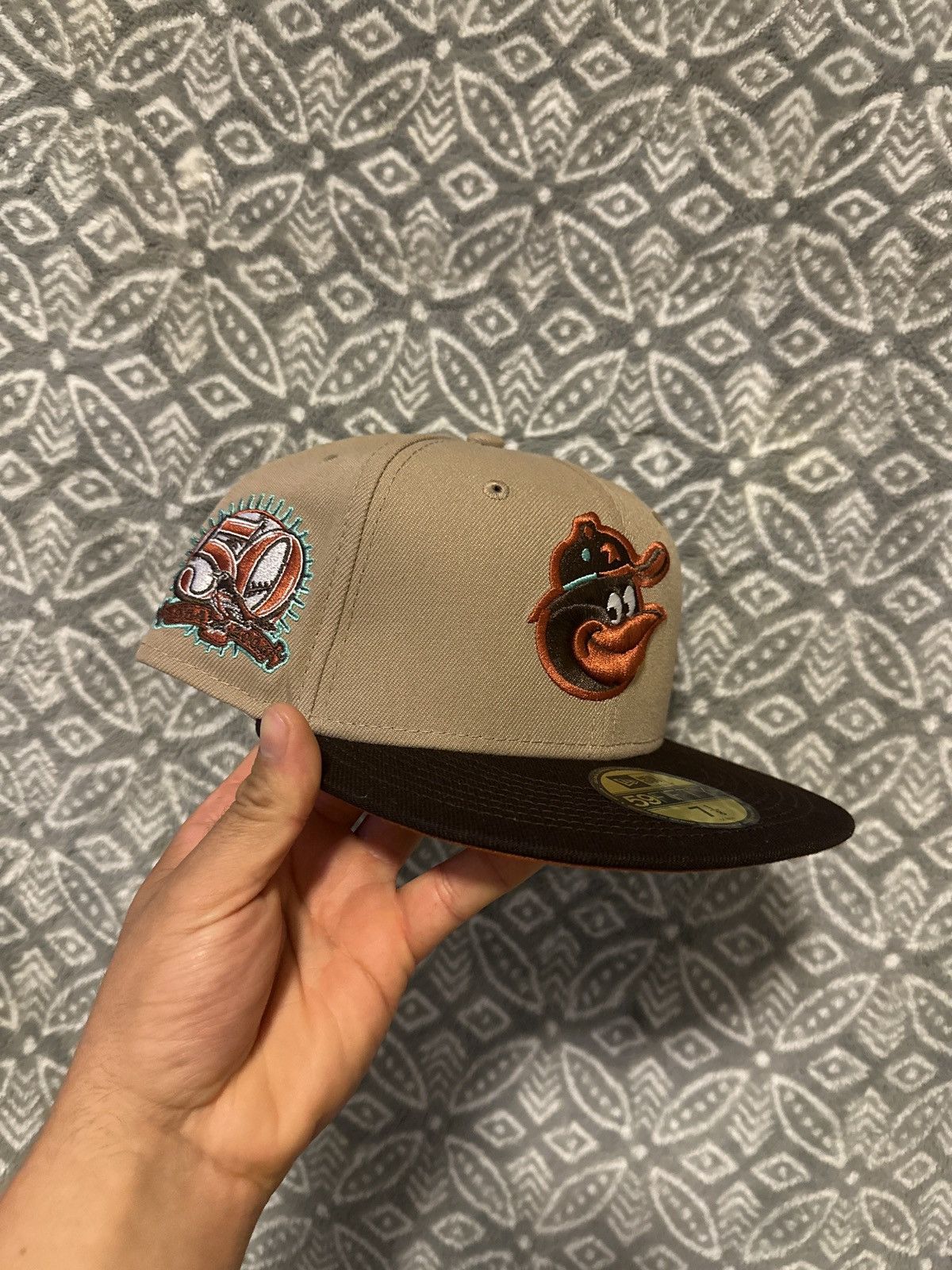 Hat Club BALTIMORE ORIOLES 50TH ANNIVERSARY NEW ERA EXCLUSIVE FITTED Size ONE SIZE - 1 Thumbnail