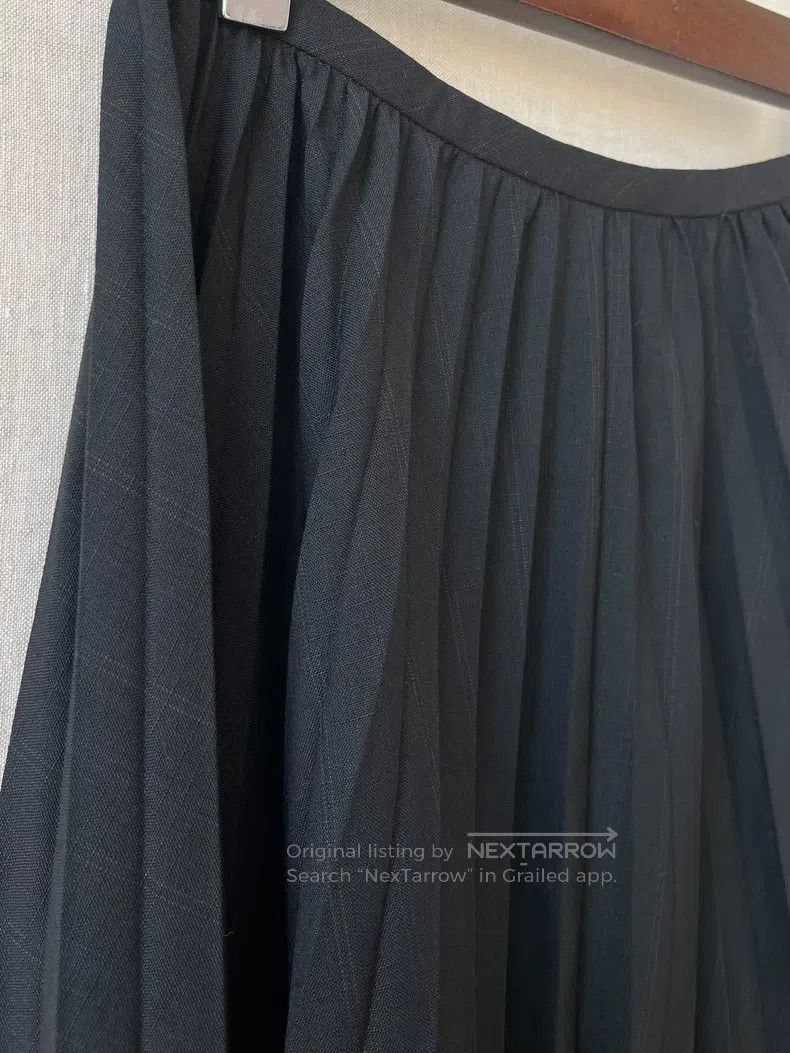 Comme des Garcons Comme Des Garcons size M Dark plaid pleated skirt Size 24" / US 00 / IT 34 - 5 Thumbnail