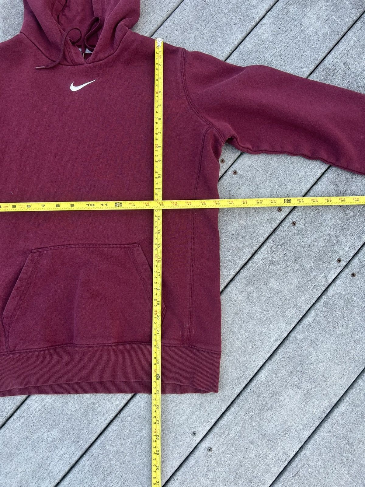 Nike Y2K Red Nike center swoosh sweatshirt Size US S / EU 44-46 / 1 - 3 Thumbnail