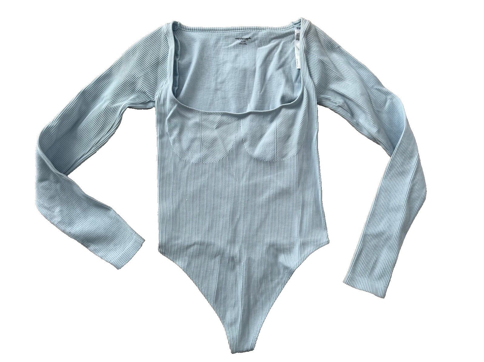 Urban Outfitters Out from Under by Urban Outfitters Rib Bodysuit Blue ( M/L ) Size M / US 6-8 / IT 42-44 - 1 Thumbnail