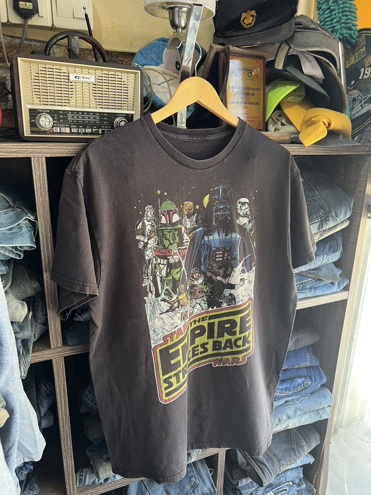 Star Wars 🔥Star Wars The Empire Strikes Back Tee Size US M / EU 48-50 / 2 - 4 Thumbnail