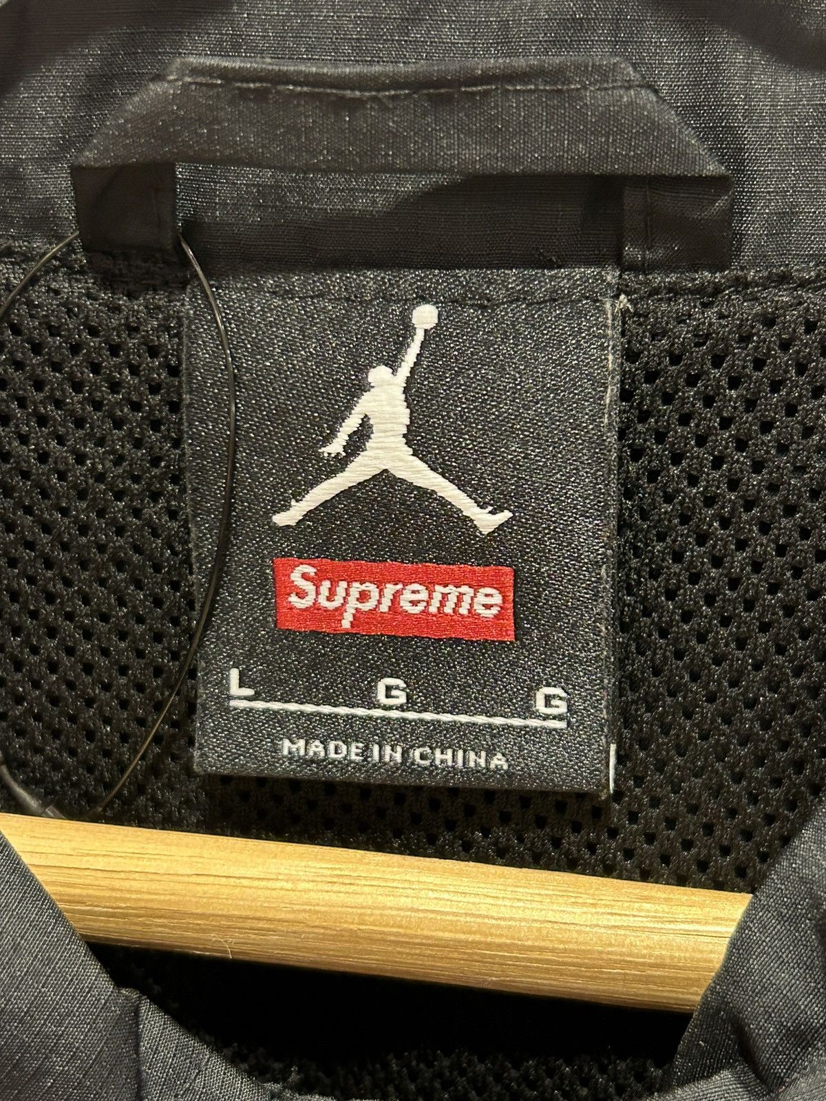 Supreme Supreme X Jordan Coaches Jacket Size US L / EU 52-54 / 3 - 3 Thumbnail