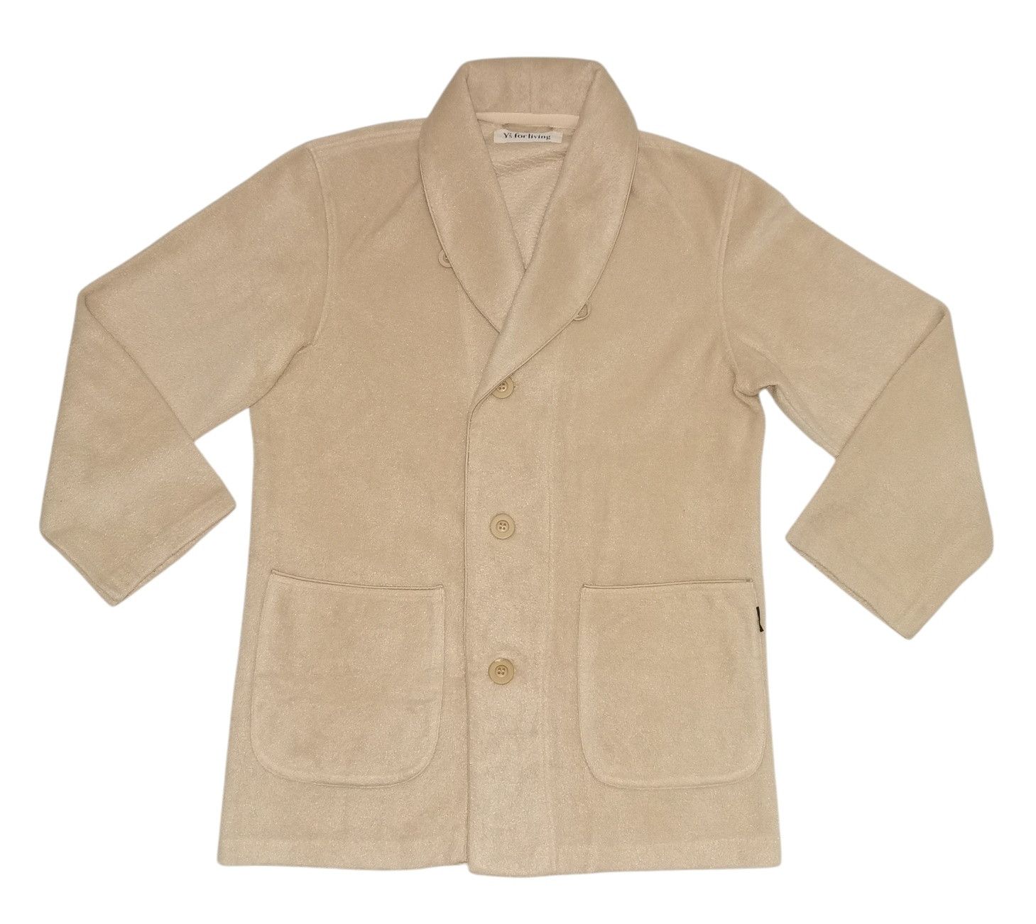 Yohji Yamamoto Yohji Yamamoto Fleece Jacket Size US S / EU 44-46 / 1 - 1 Thumbnail