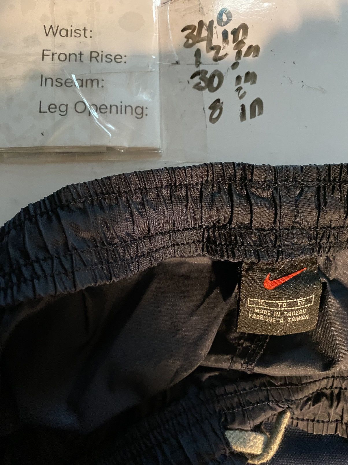 Nike Vintage Nike Baggy Track Pants Size US 34 / EU 50 - 4 Thumbnail