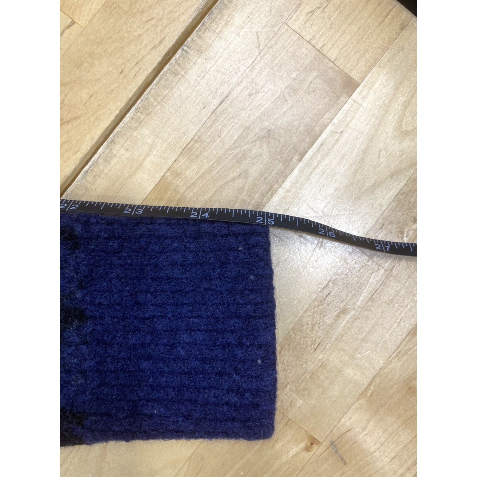 Athleta Athleta Womens Sweater M Blue Pattern Merino Wool Blend Casual Pullover #8145 Size M / US 6-8 / IT 42-44 - 8 Thumbnail